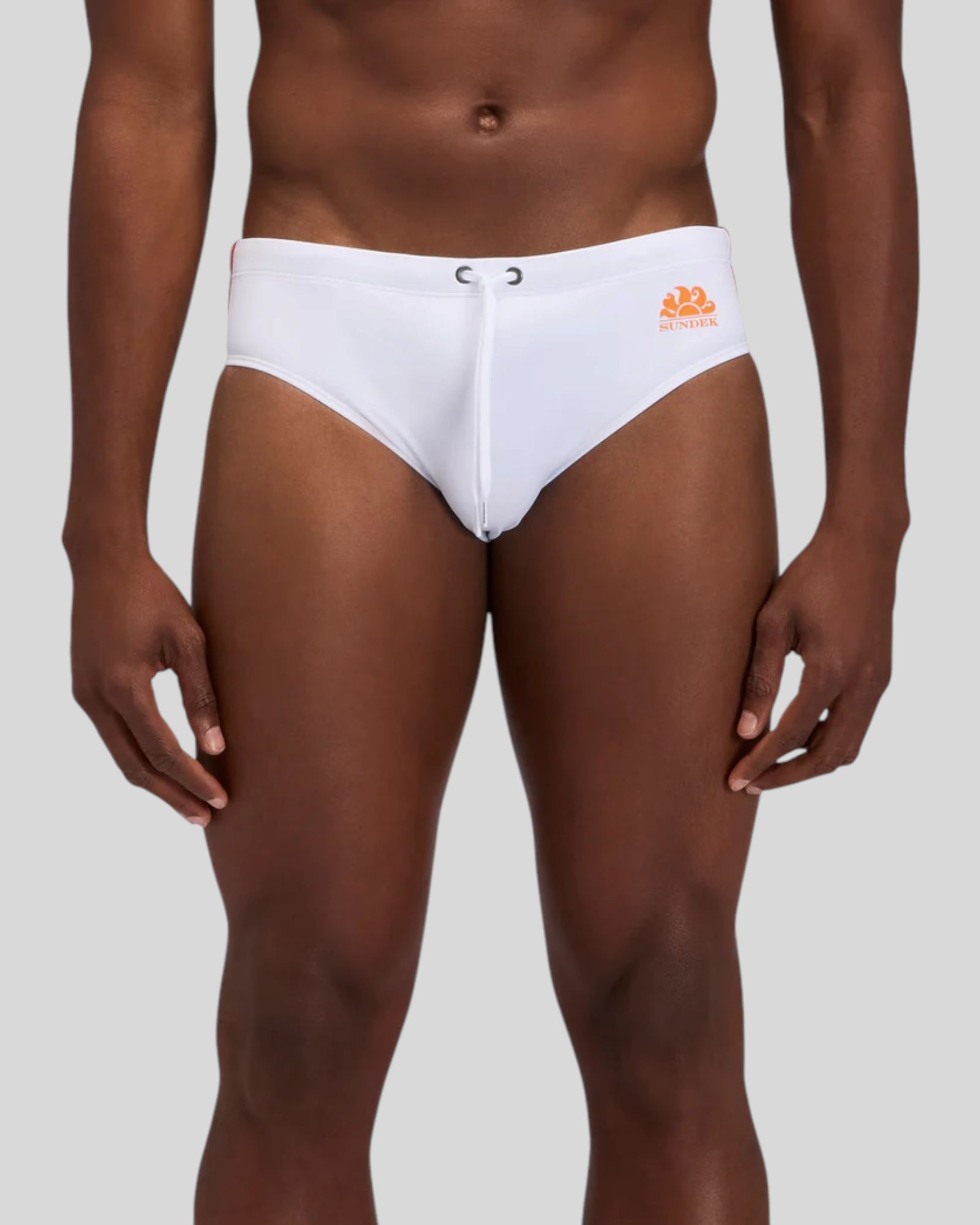 Slip Mare Con Dettaglio Tricolore Vintage White M313SSL3000 61402 Sundek