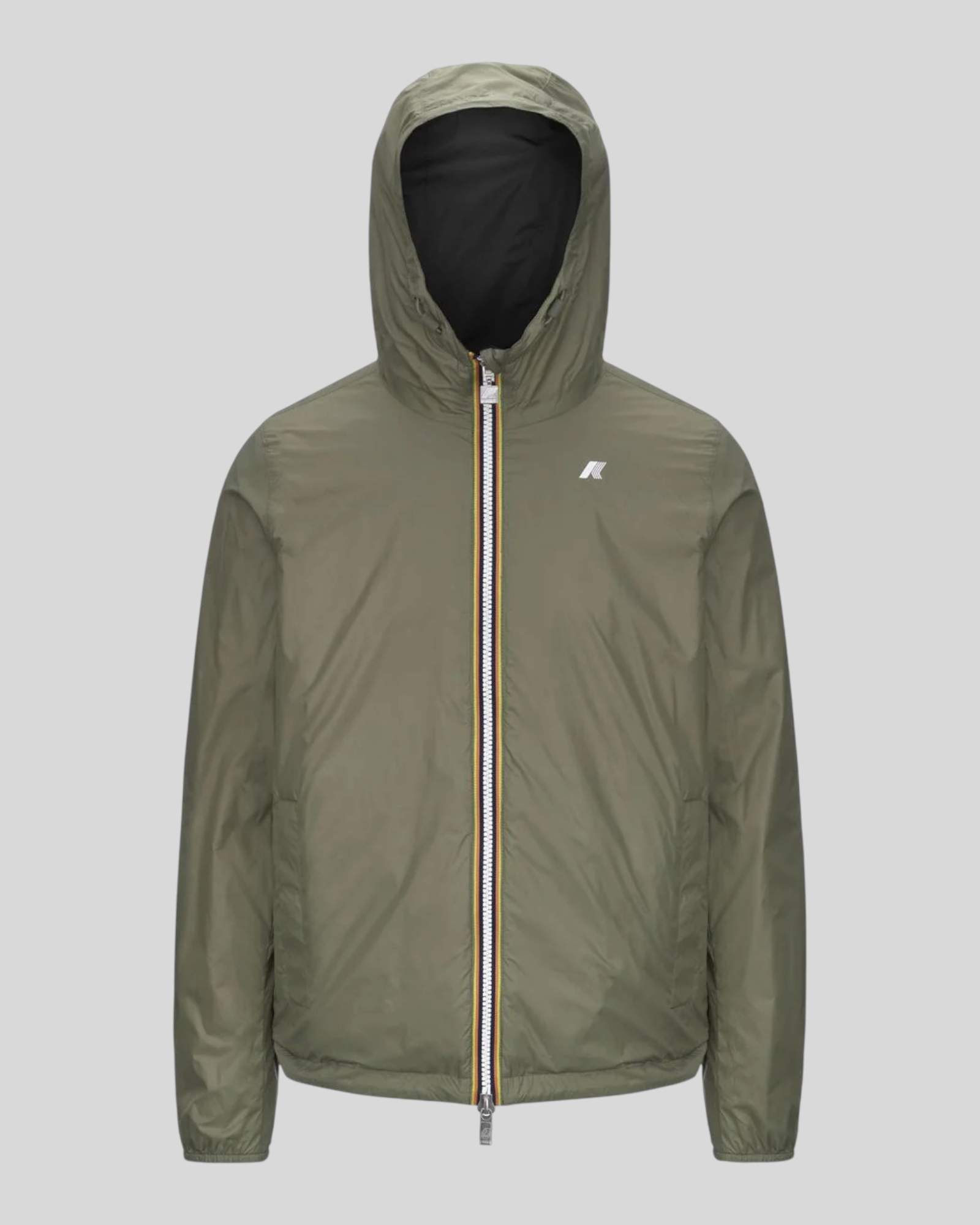 Giacca Reversibile Jake Plus 2.0 Nero/Green Lichen K2124EW B0T K-Way