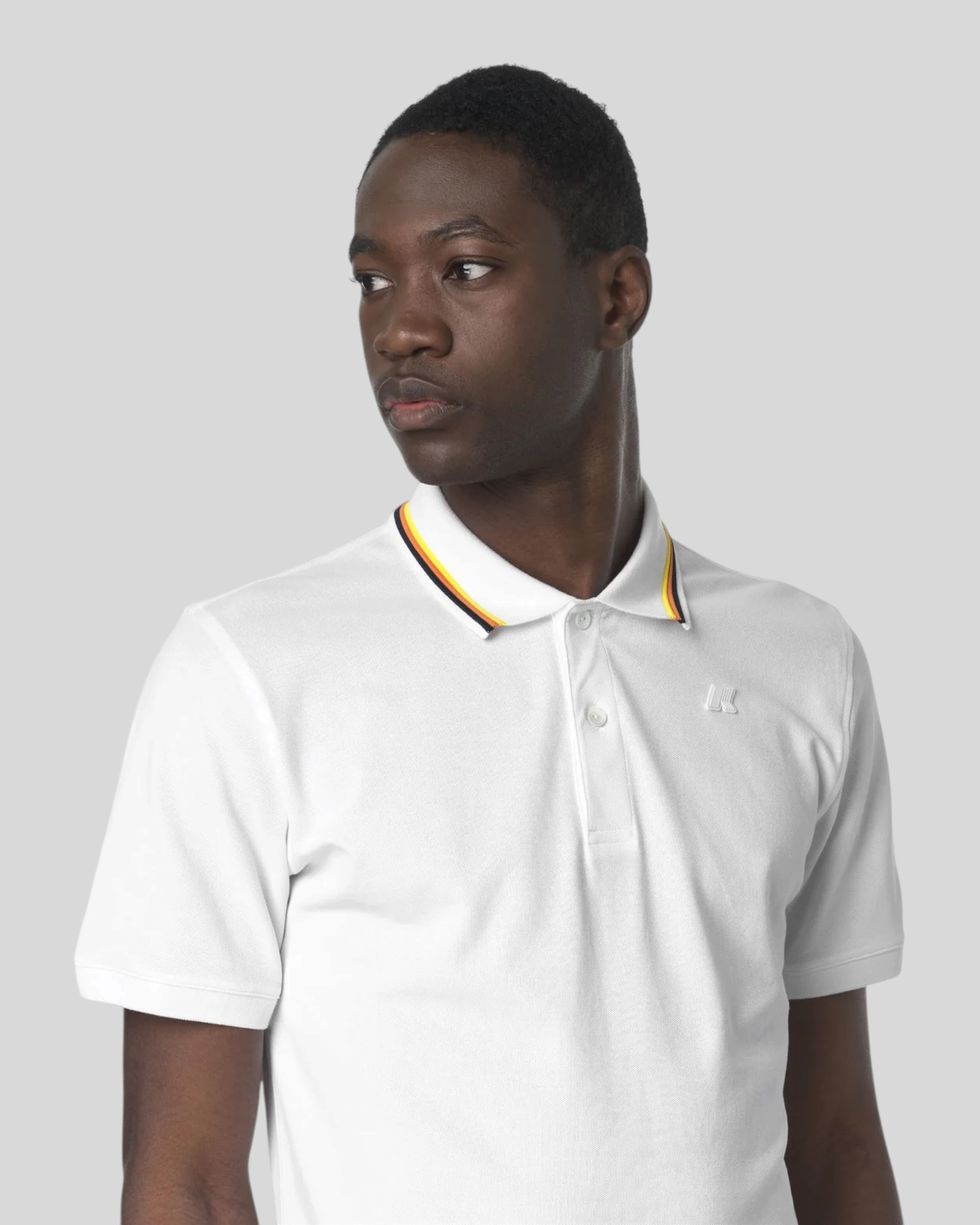 Polo Jud Pique Slim Bianca K1125DW 001 K-Way