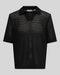Polo In Maglia Lavorata Nero 22037952 Only & Sons