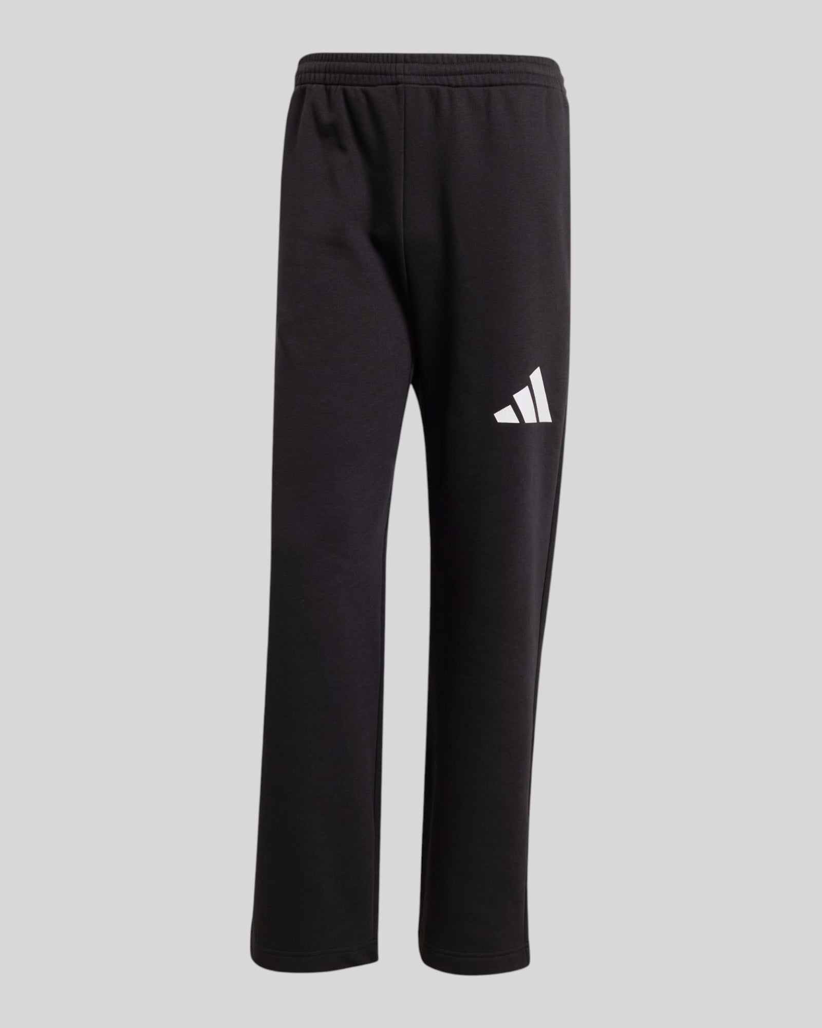 Pantalone Wide Essentials 3 Bar Logo Nero JF3567 Adidas