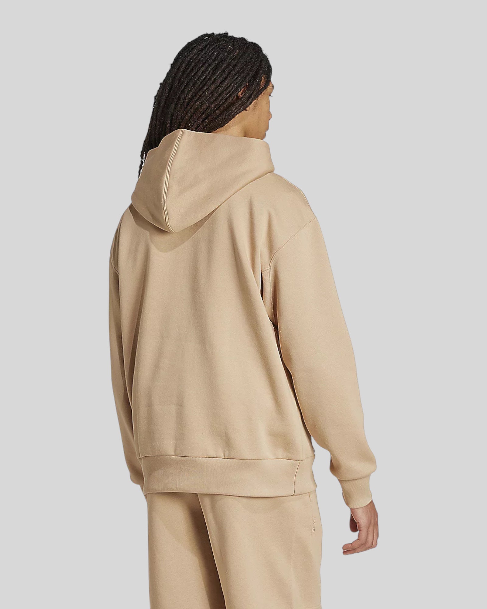 Felpa Con Cappuccio All SZN Fleece Hoodie Beige JX5091 Adidas