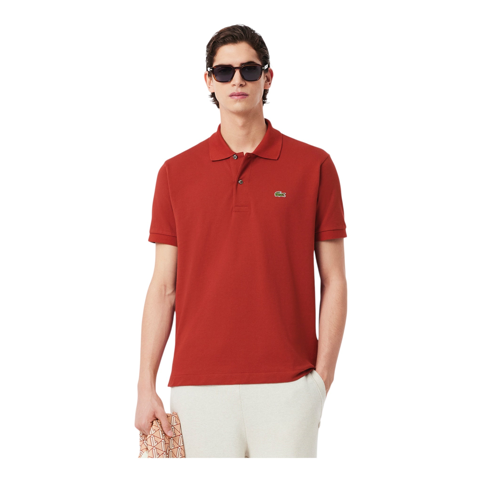 Polo Classic Fit Marron L121200AFS Lacoste
