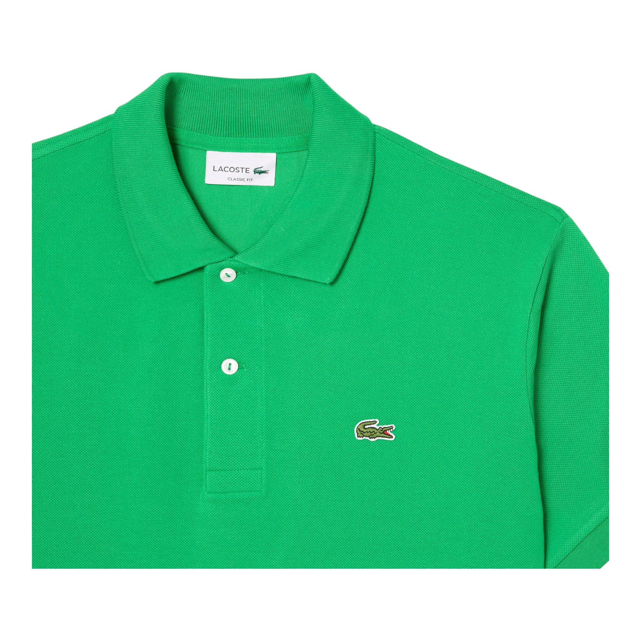 Polo Classic Fit Verde L121200SIW Lacoste