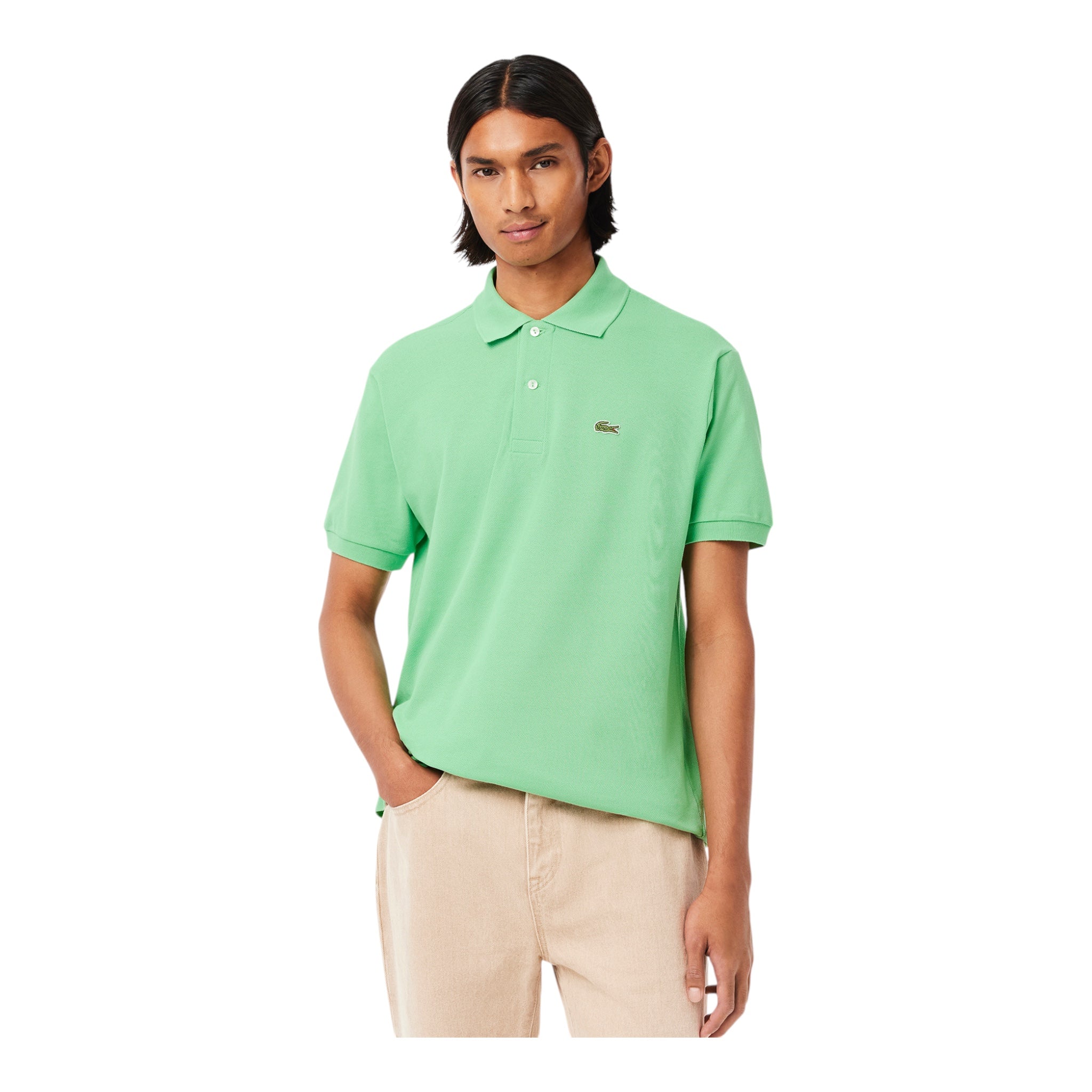 Polo Classic Fit Verde L121200TTF Lacoste