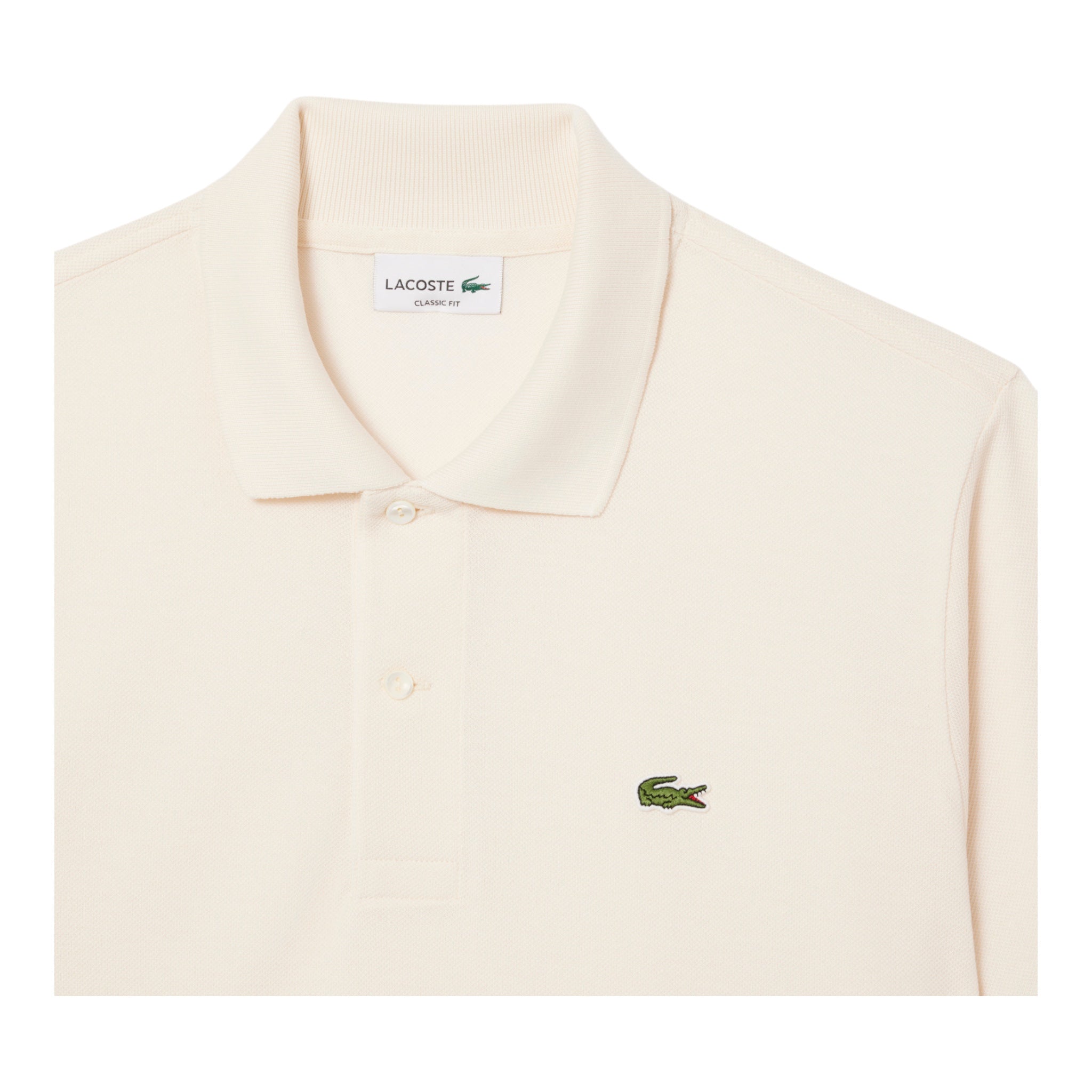 Polo Classic Fit Bianco Sporco L121200XFJ Lacoste