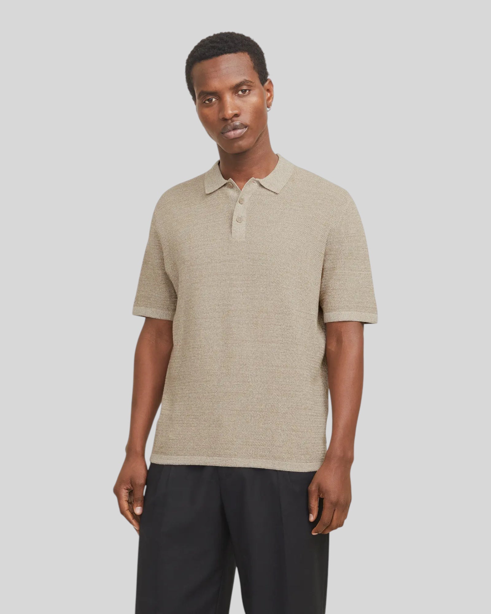 Polo In Maglia JJgeorge Knit Coriander 12268281 Jack & Jones