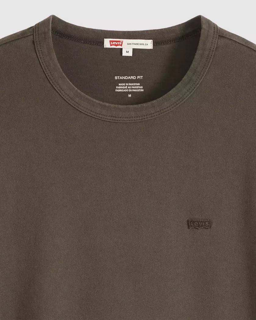 T-Shirt Levi's Original Tee Garment Dye Coffee Marrone 005GX0021