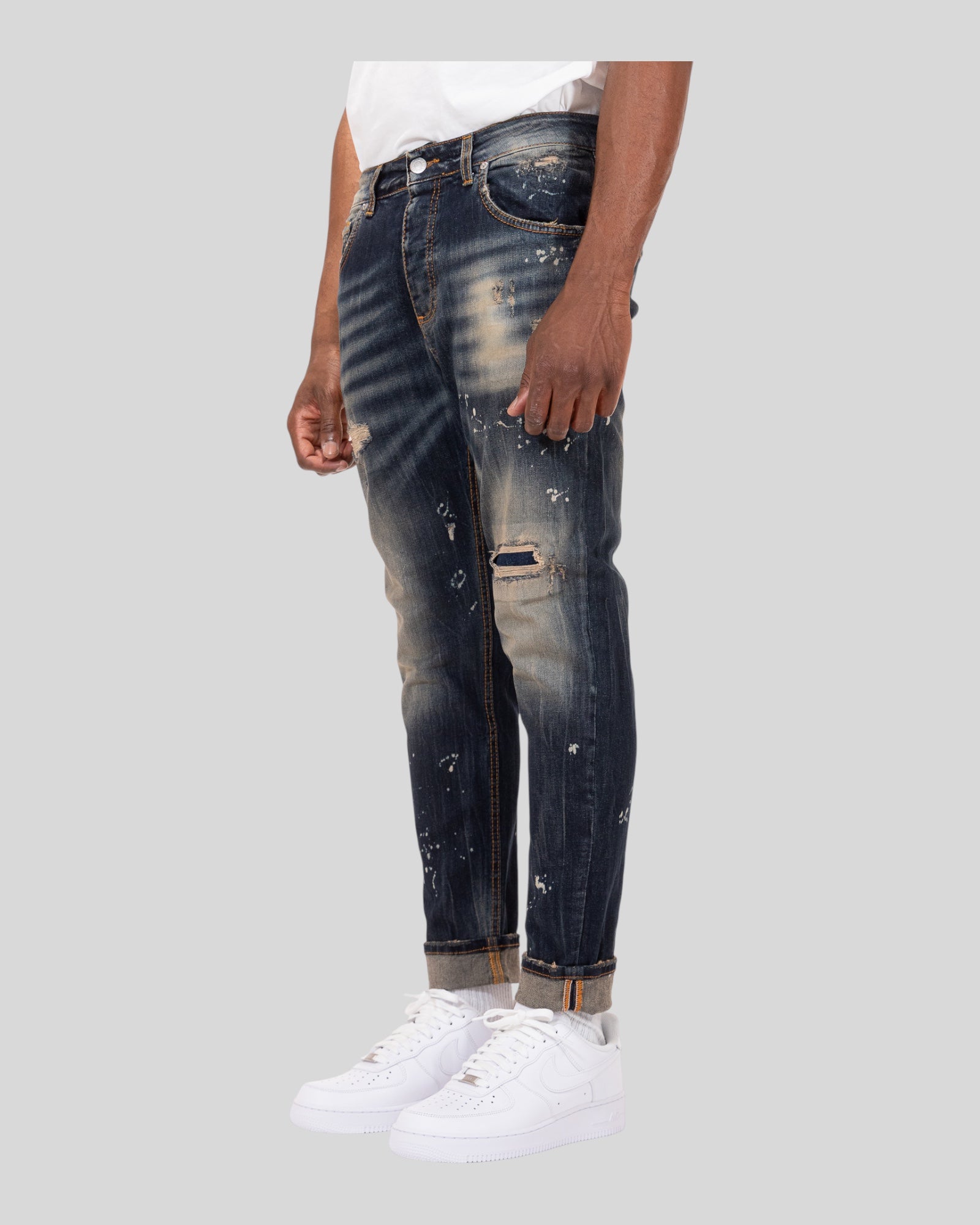 Jeans 5 Tasche New Woll 754B Soldier