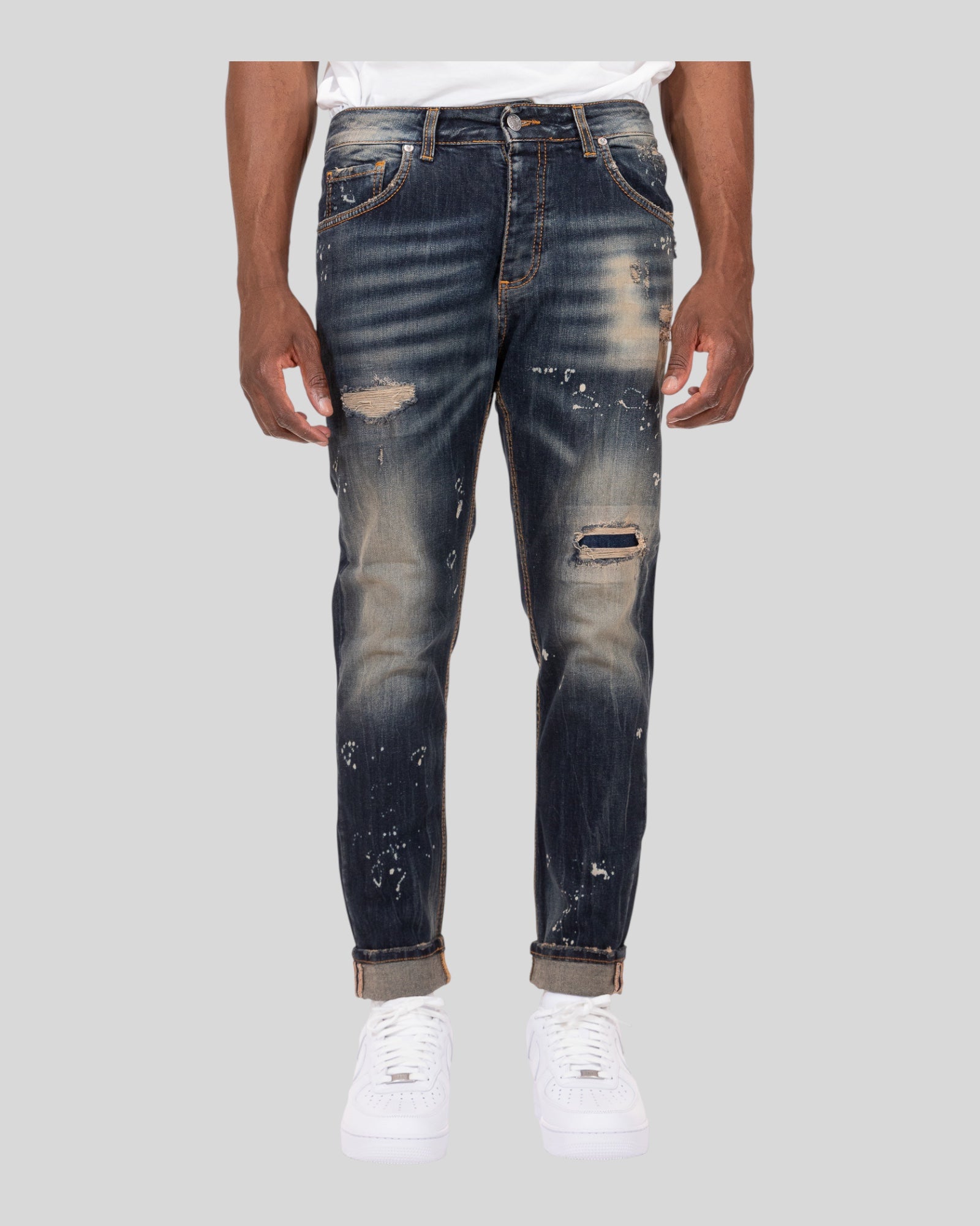 Jeans 5 Tasche New Woll 754B Soldier