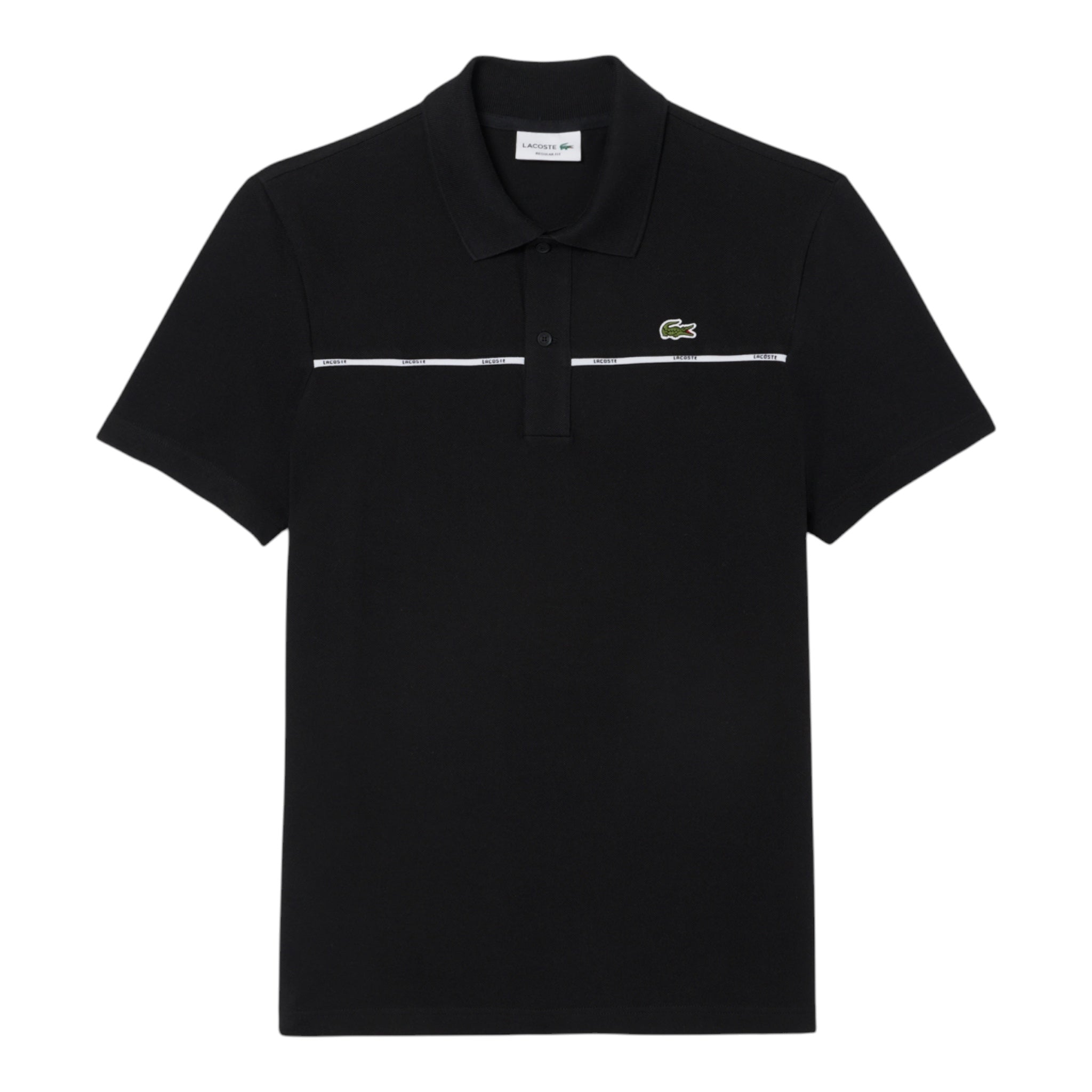 Polo Regular Fit Con Bordo Nero PH9863 00 031 Lacoste