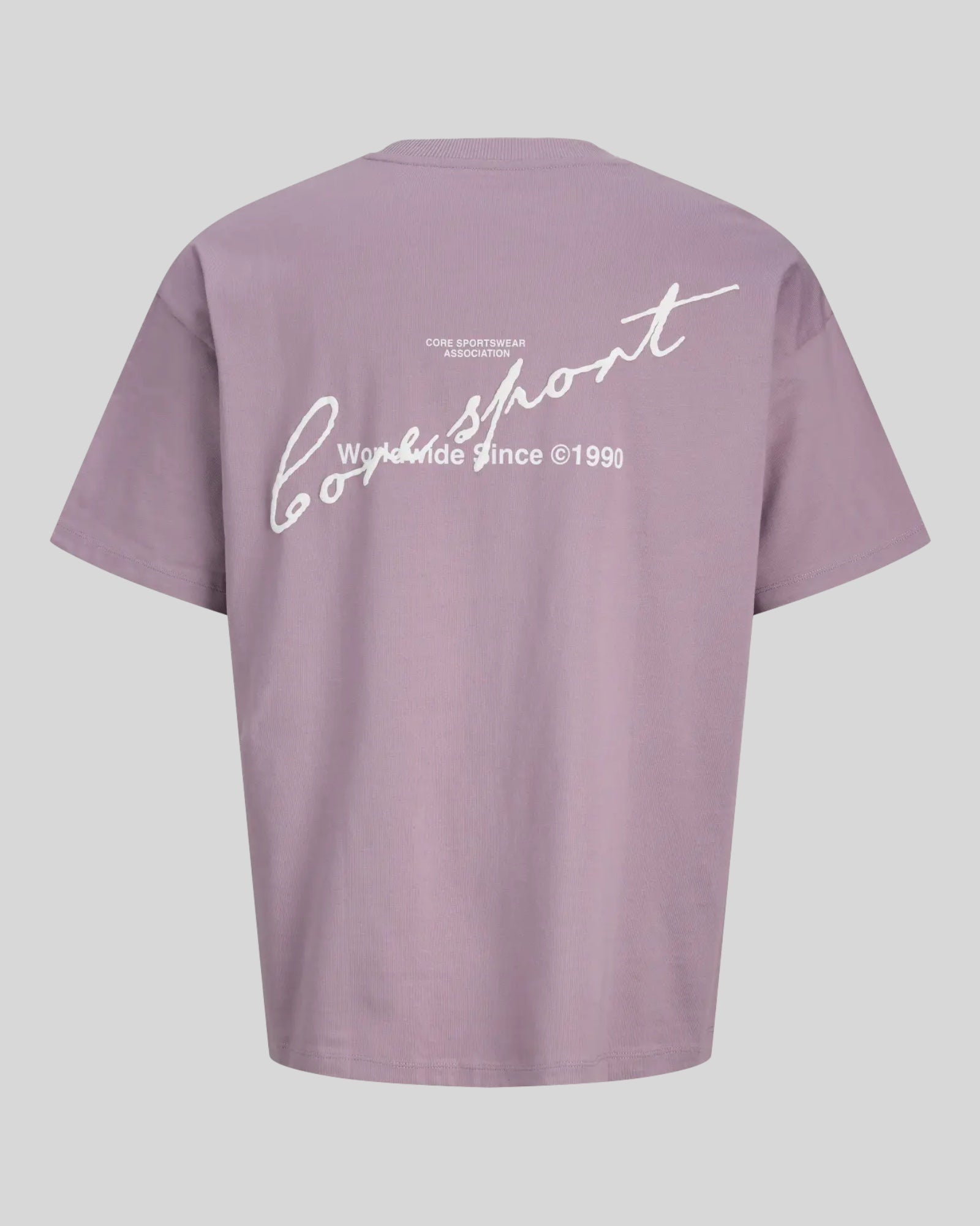 T-Shirt Jcodust Script Back SS Purple Ash 12292982 Jack & Jones