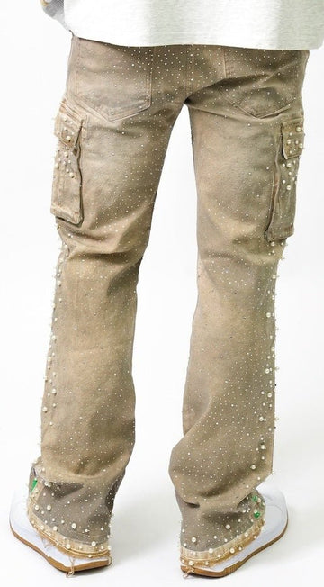 Jeans Uomo Paper Money Tan PM1117