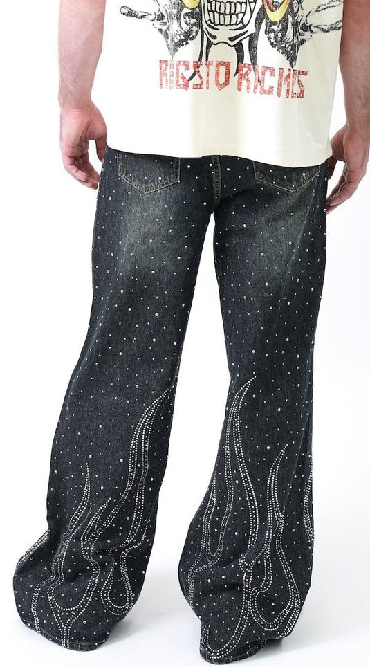 Jeans Uomo Paper Money Black PM1111
