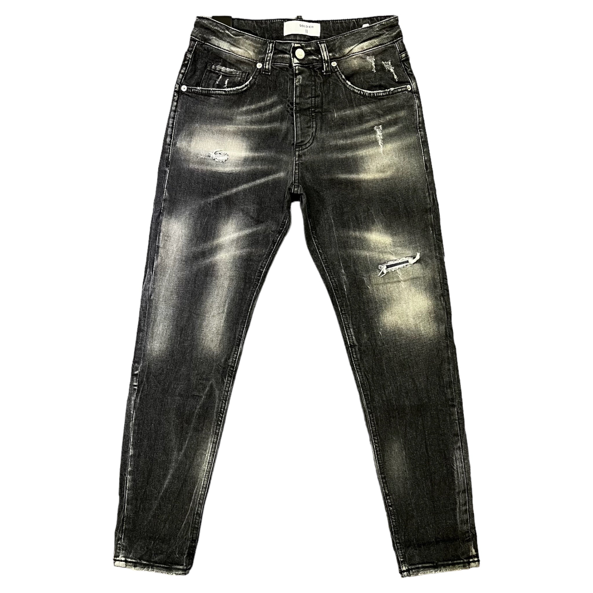 Jeans 5 Tasche Regular Fit New Woll 703N Soldier