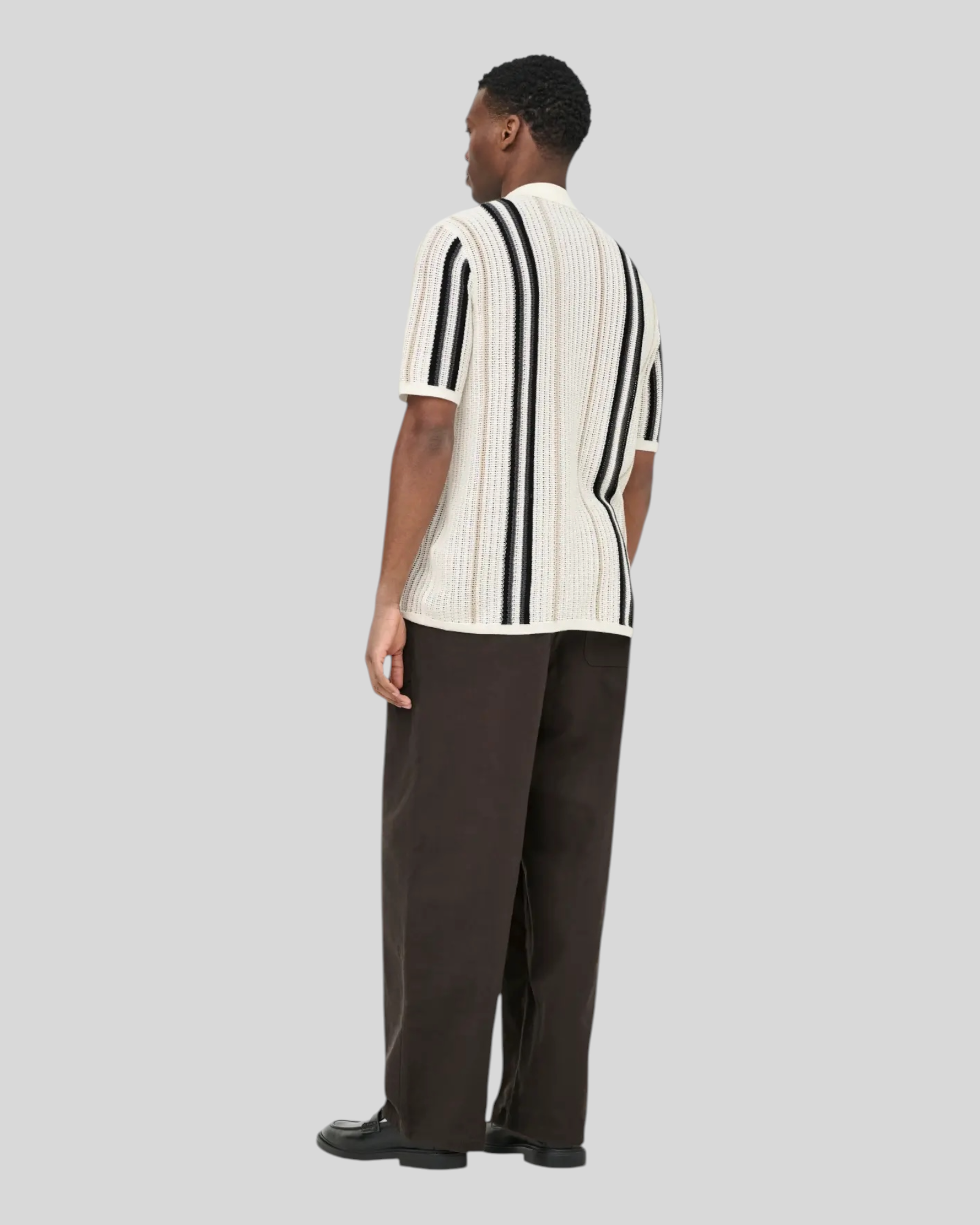 Camicia In Maglia Onsleon Regular Panna 22036679 Only & Sons