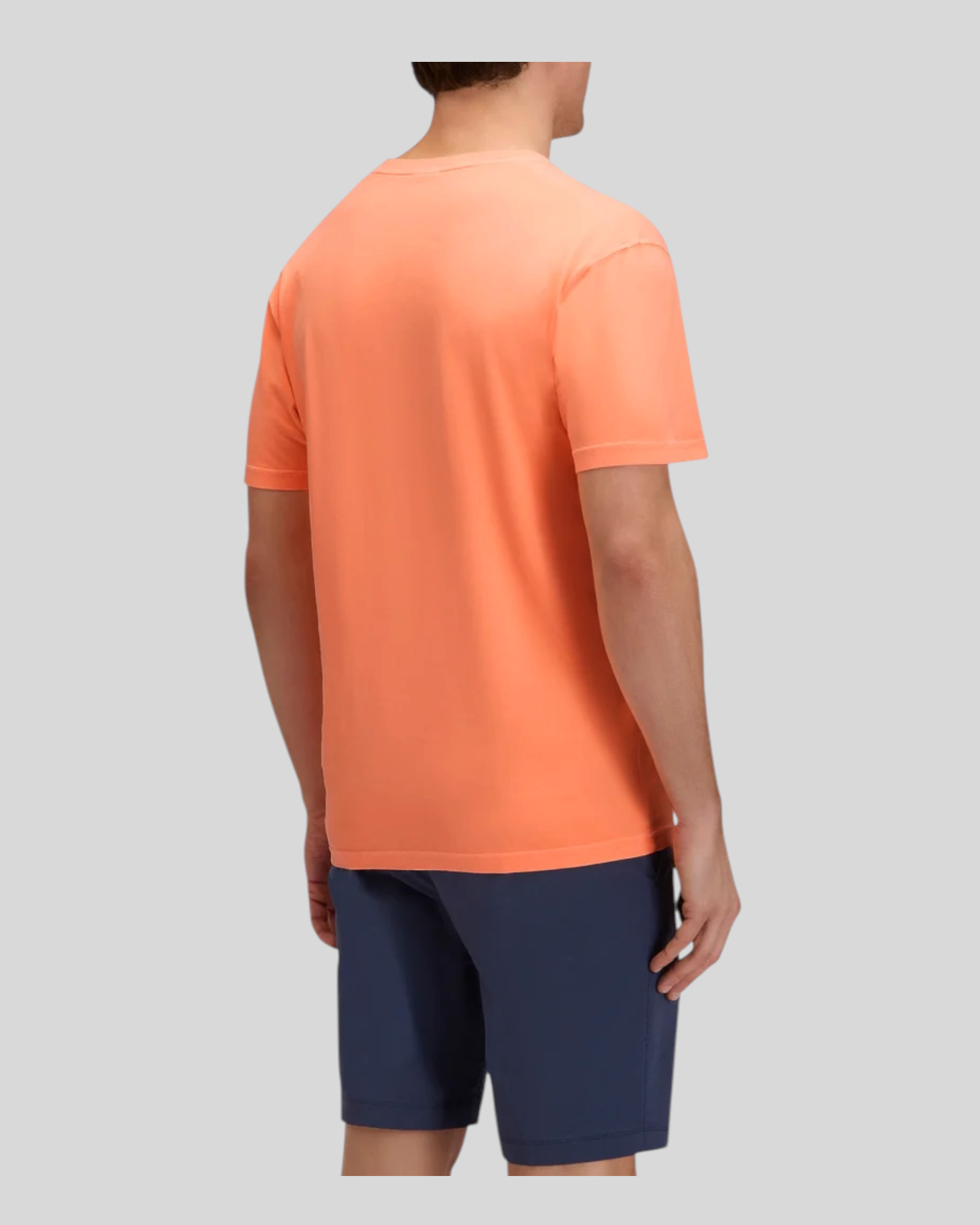 T-Shirt Tinto In Capo Arancione Fluo M251TEJ78TC 04701 Sundek