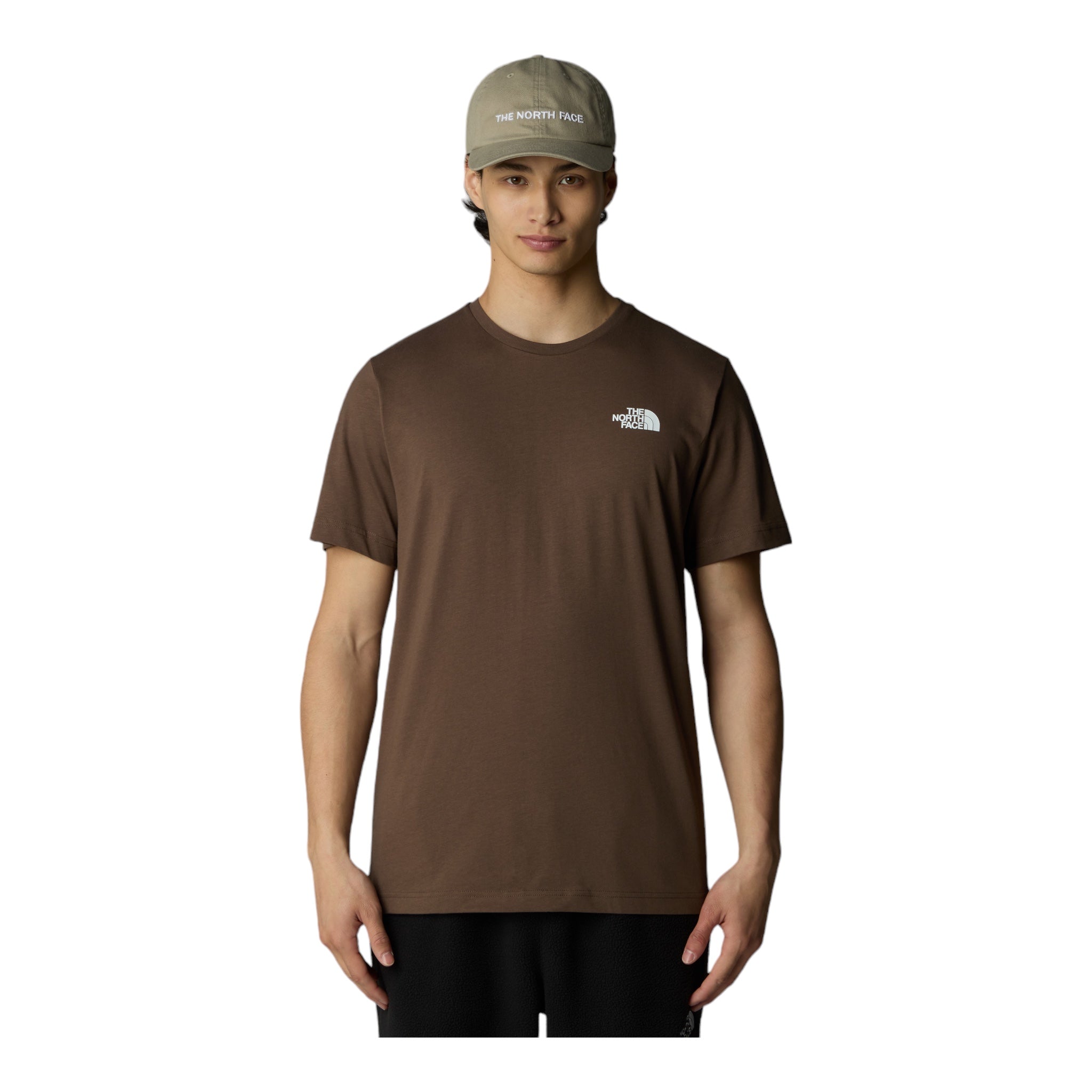 T-Shirt M Red Box Tee Smokey Brown NF0A87NP5EX The North Face