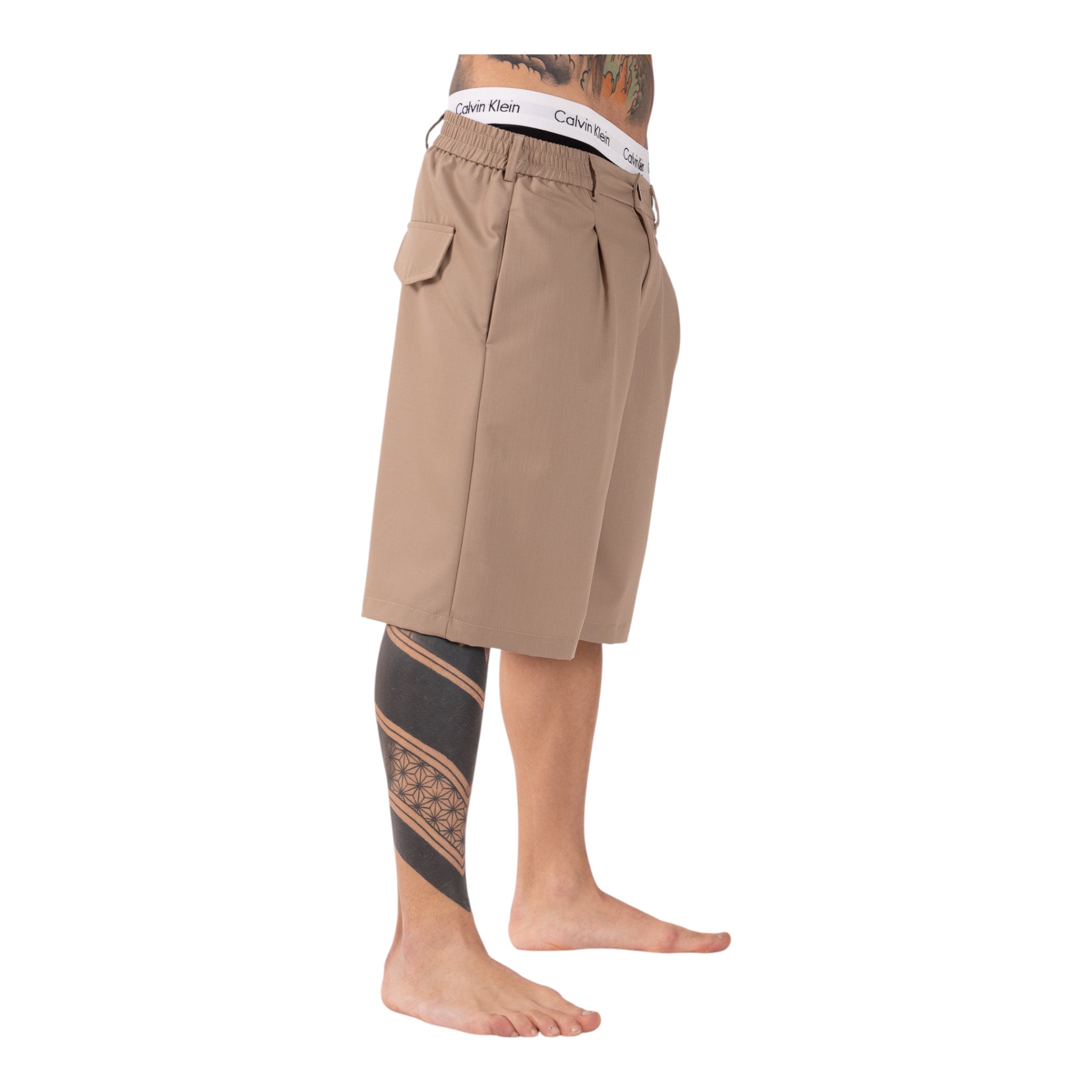 Short Morbido Roma Beige Soldier