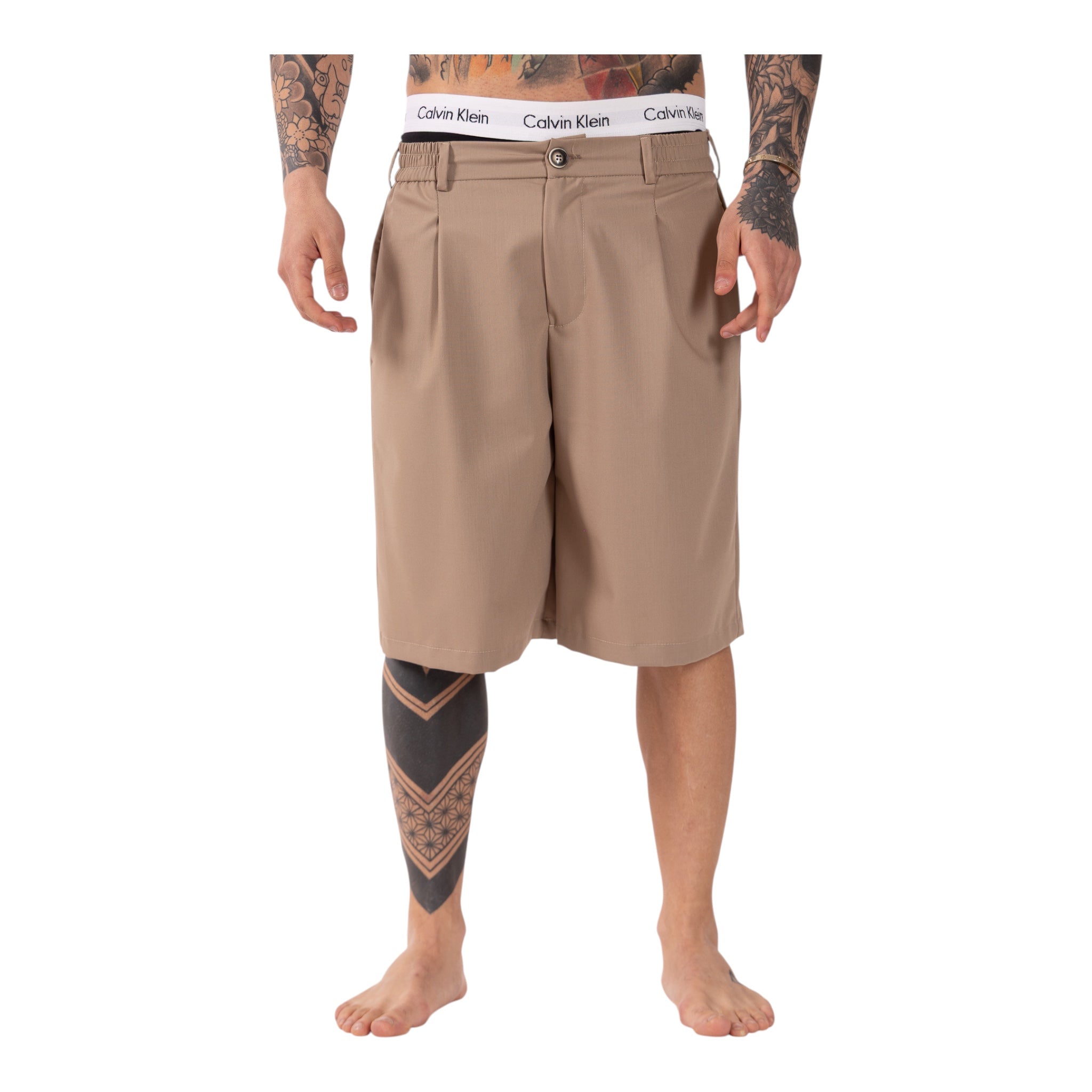 Short Morbido Roma Beige Soldier