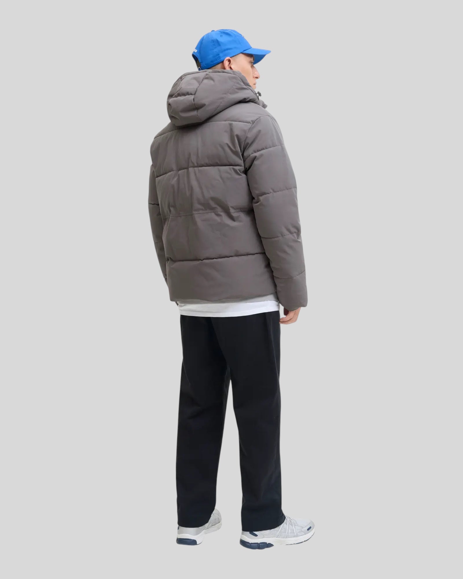 Giubbotto Con Cappuccio Jjeowen Puffer Jacket Castlerock 12278792 Jack & Jones