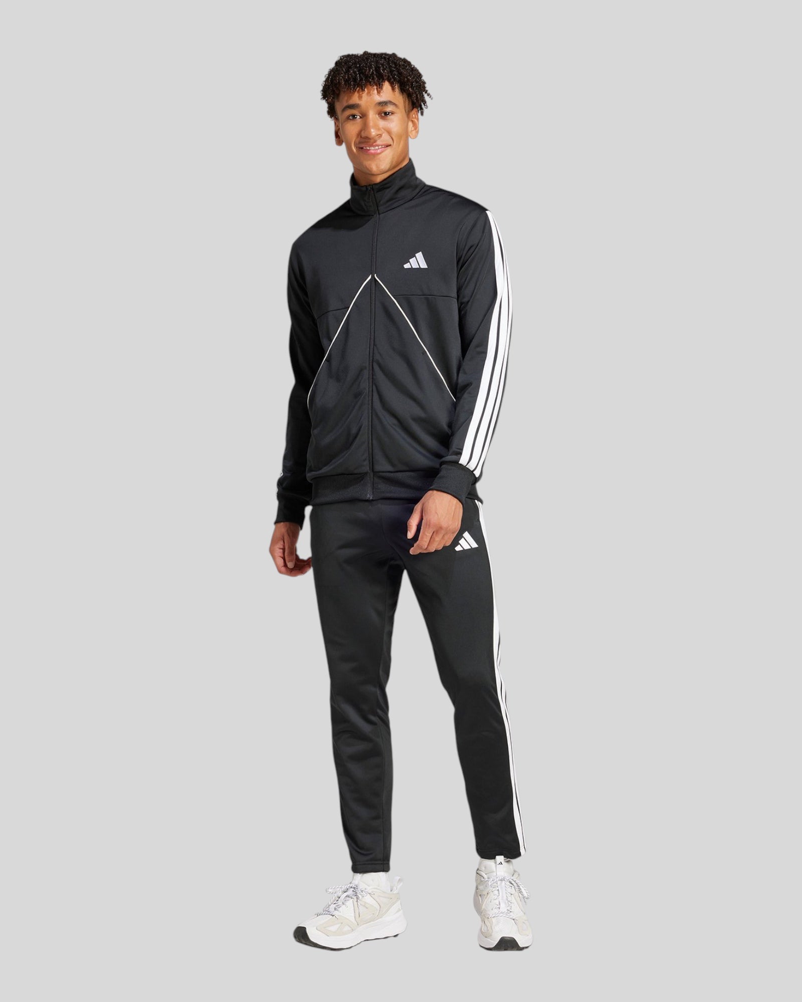 Tuta Completa M tricot Tiro Tracksuit Nero JI8860 Adidas