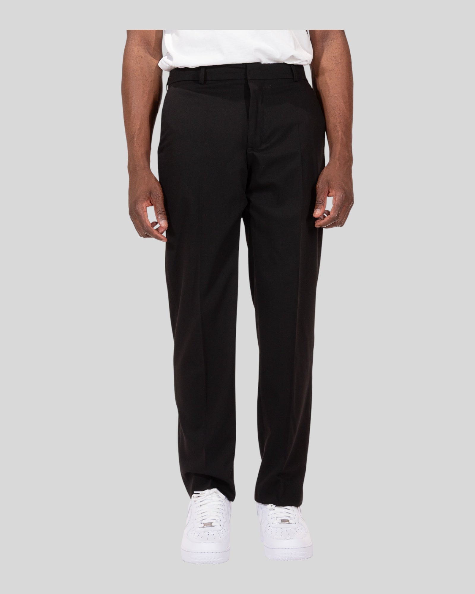 Pantalone Straight Fit Sart Nero Soldier