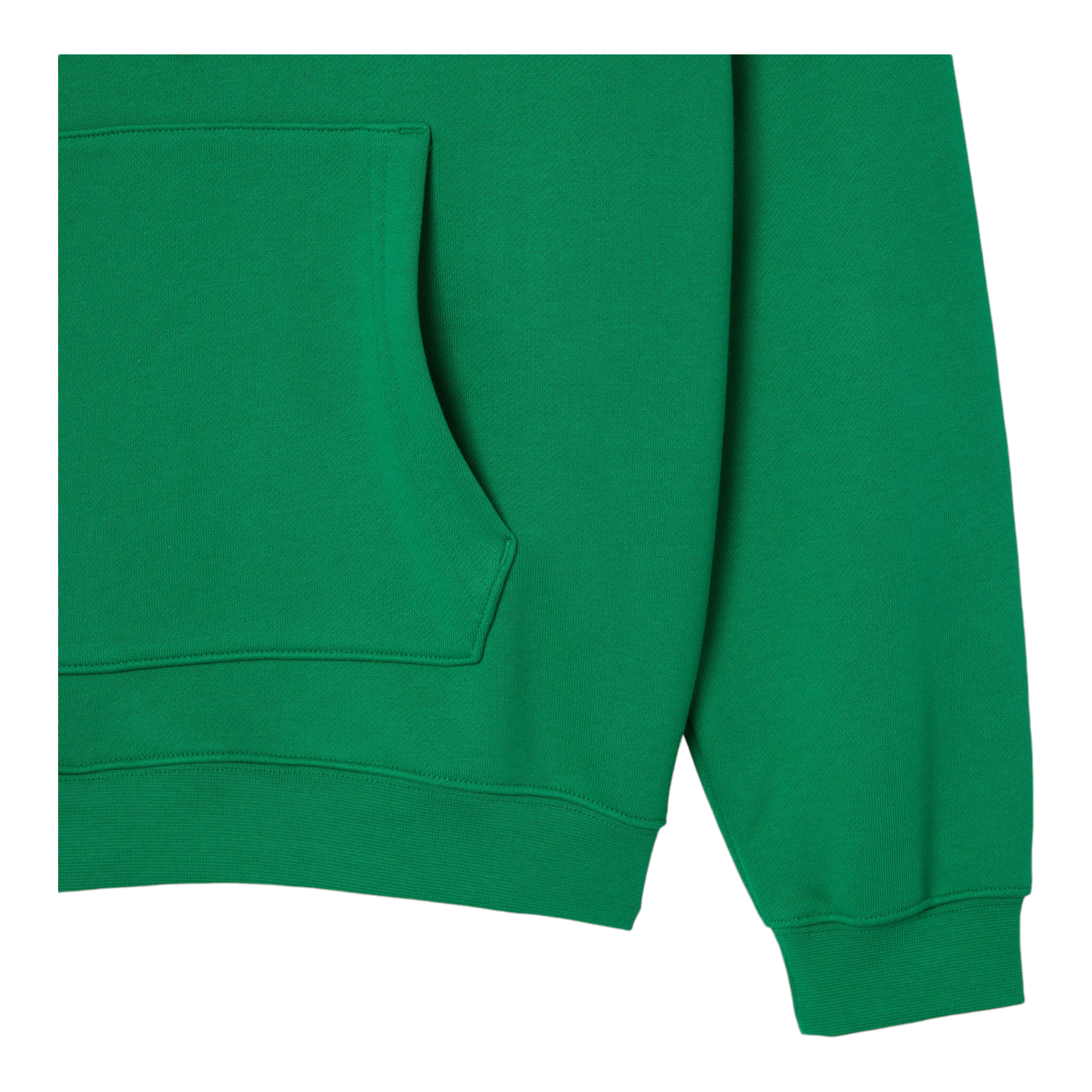 Felpa Con Cappuccio Loose Fit Big Crocodile Verde SH2754-00-LDM Lacoste