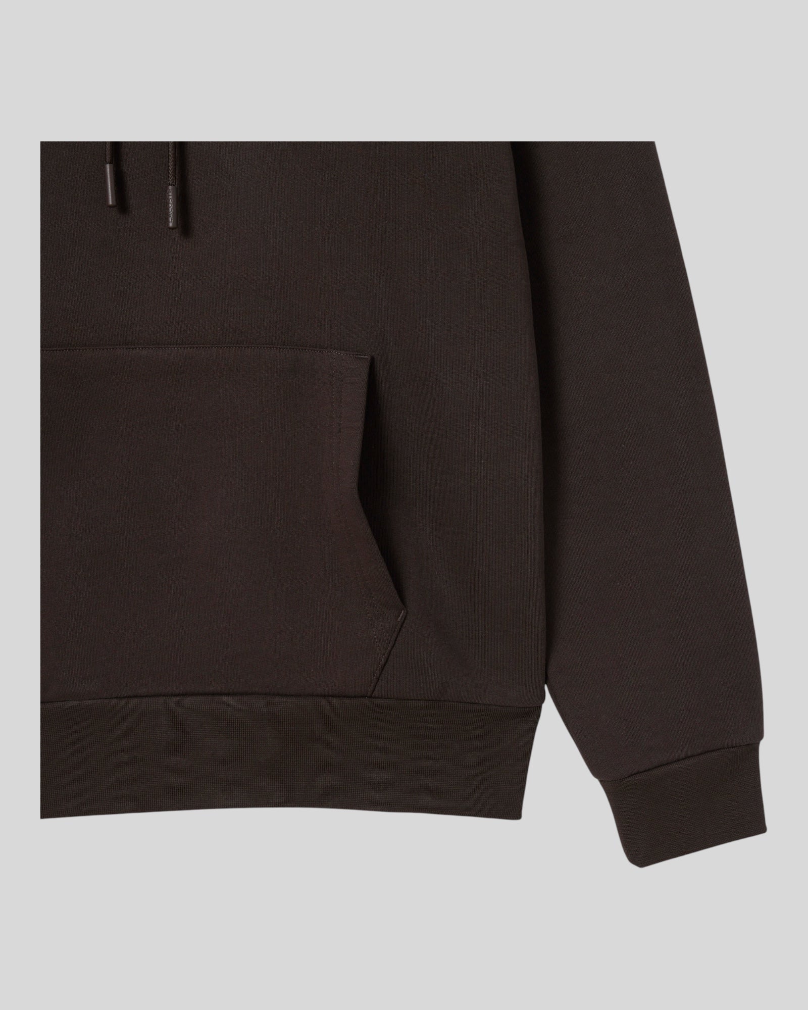 Felpa Con Cappuccio Classic Fit Marrone SH9623-00-SKB Lacoste
