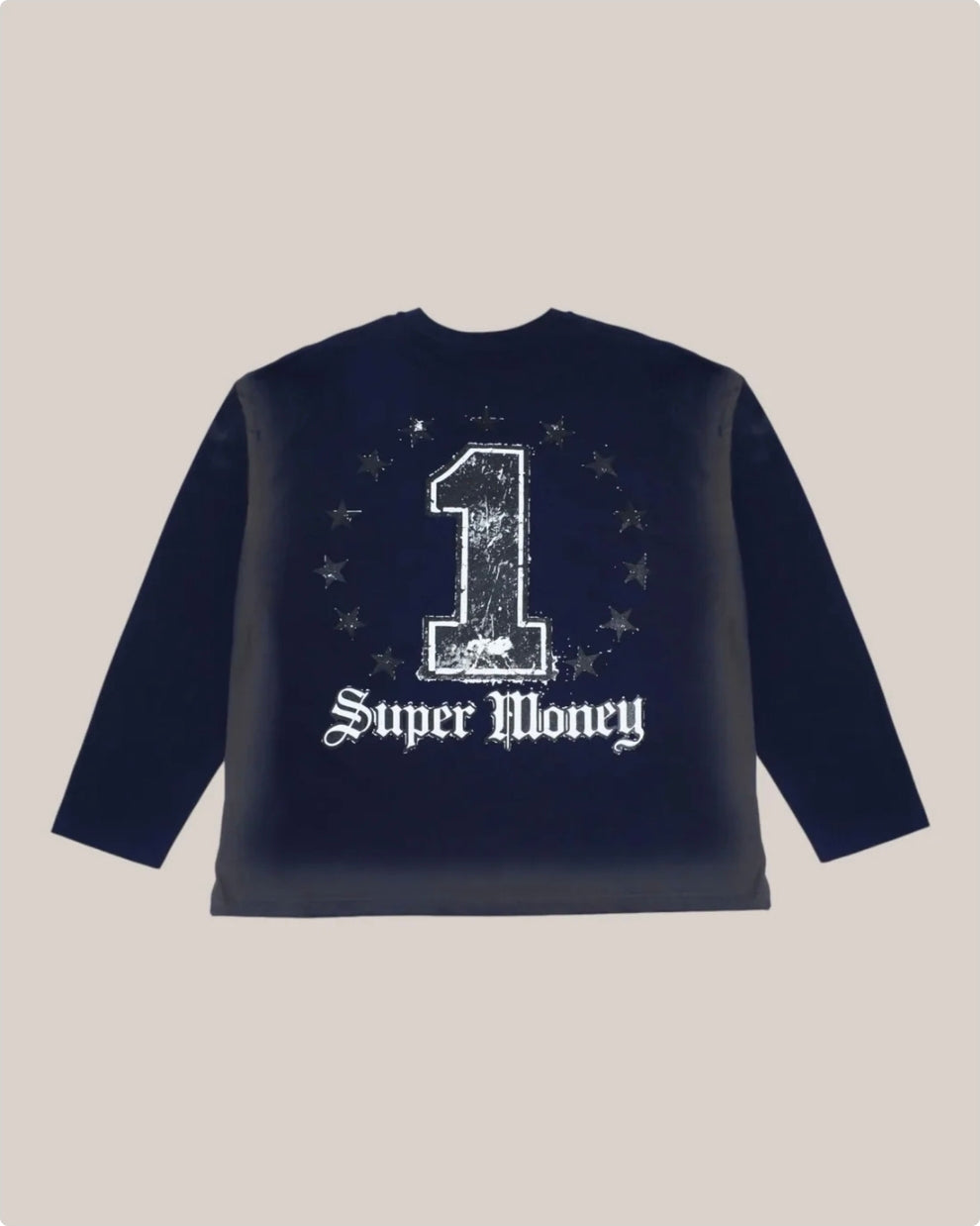 T-Shirt Art Super Money Grillz Black Version Tee-Longsleeve – Black – ART. GRILLZ BLACK VERSION TEE-LONGSLEEVE COL: BLACK