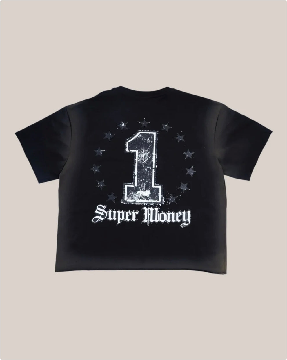 T-Shirt Art Super Money Grillz Black Version Money Tee – Black – ART. GRILLZ BLACK VERSION MONEY TEE COL: BLACK