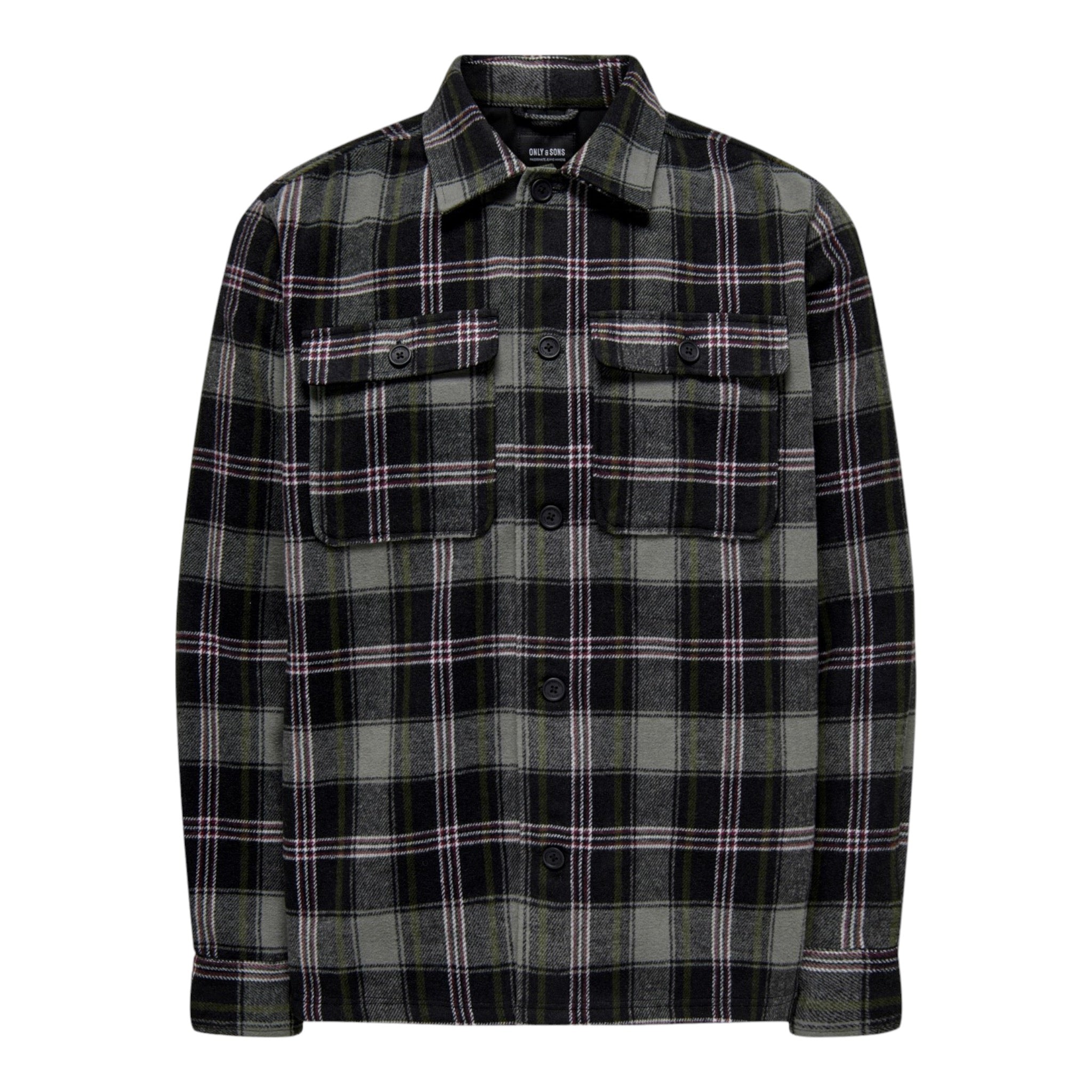 Camicia Manica Lunga Only & Sons Ons Ash Ovr Check Ls Shirt
