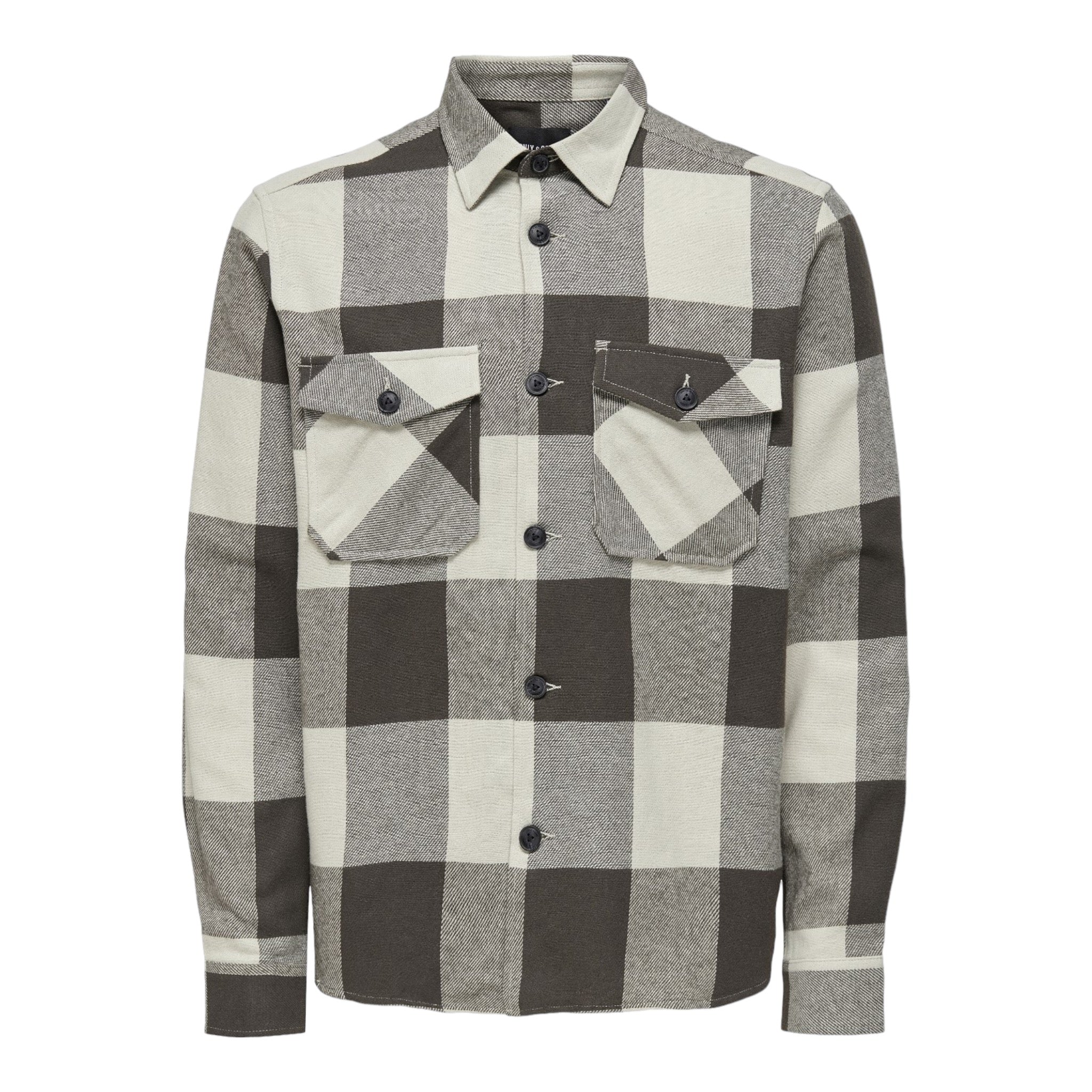 Camicia Manica Lunga Only & Sons Ons Milo Check Overshirt