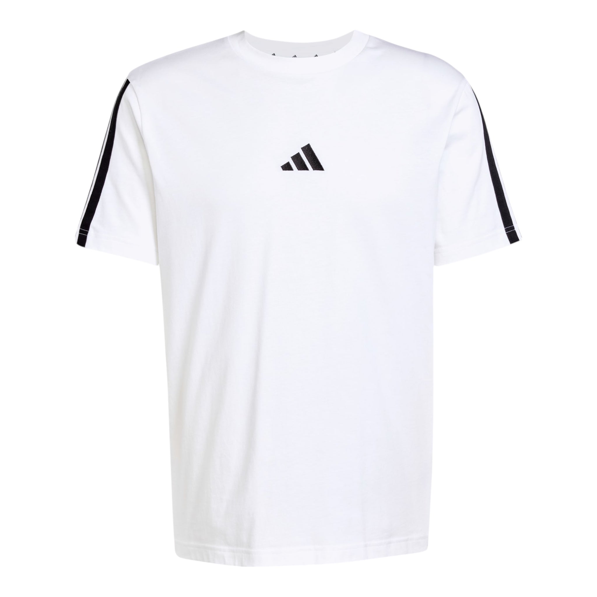 T-Shirt essentials 3 Stripes Jersey Bianca JW1952 Adidas