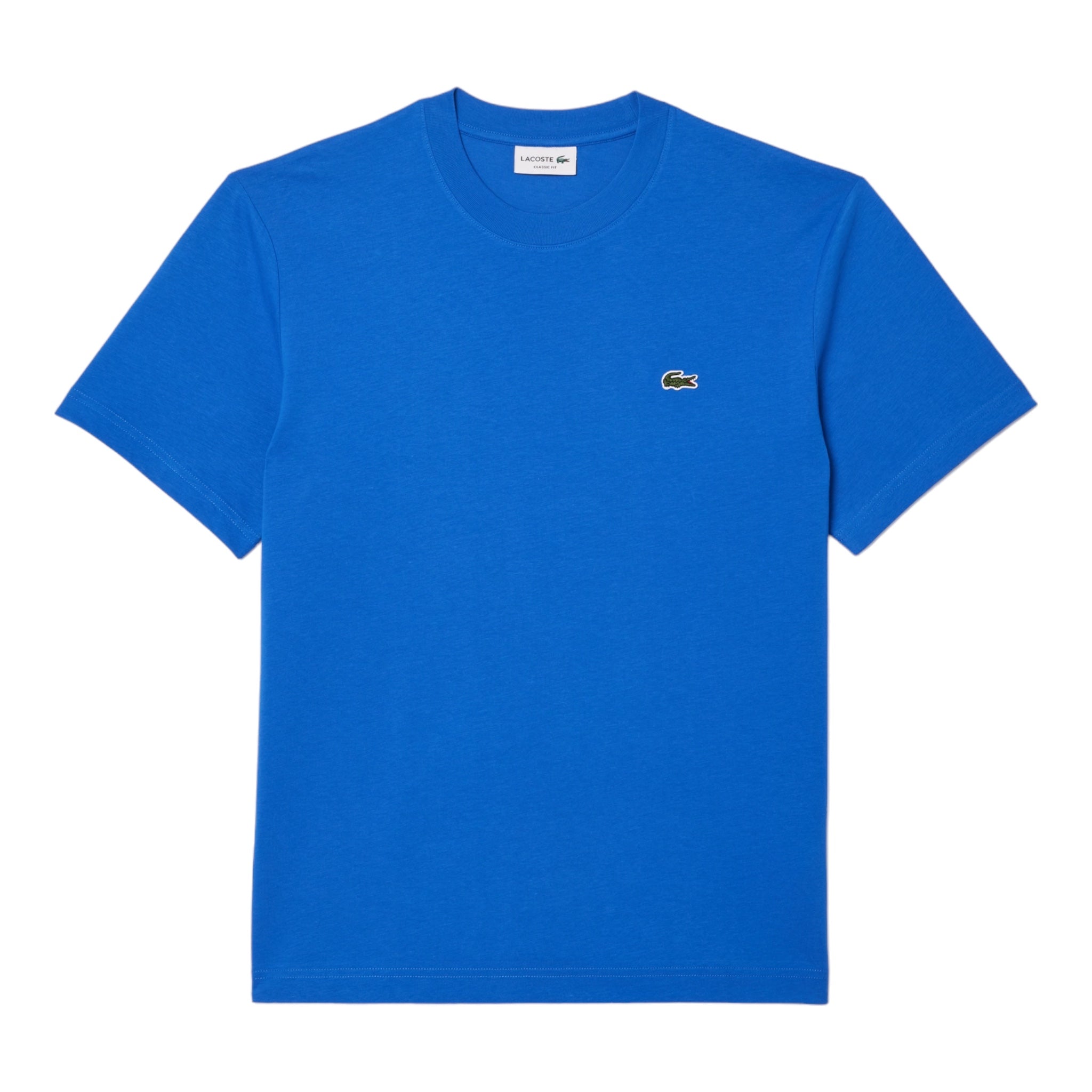 T-Shirt Classic Fit In Jersey Blu Cobalto TH731800IXW Lacoste