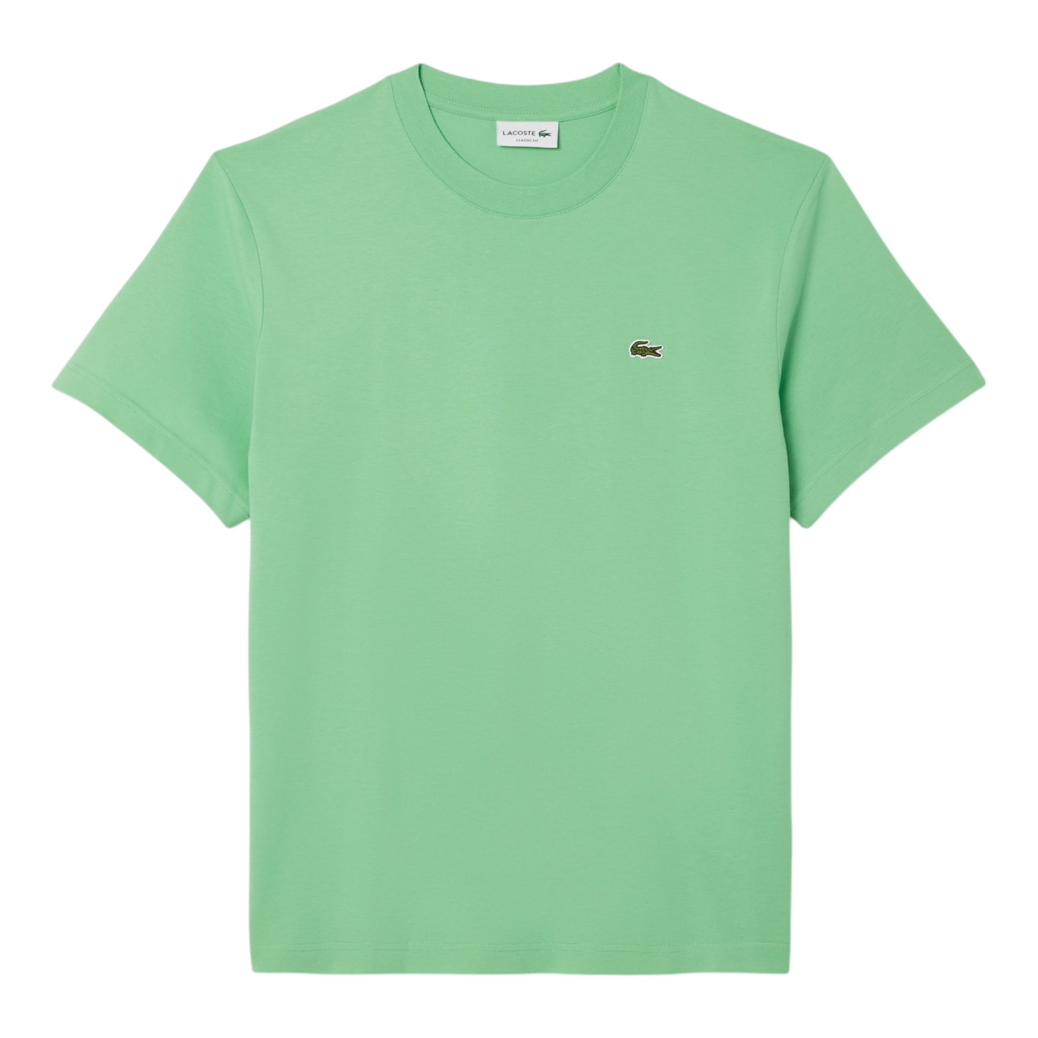 T-Shirt Classic Fit In Jersey Verde TH731800TTF Lacoste
