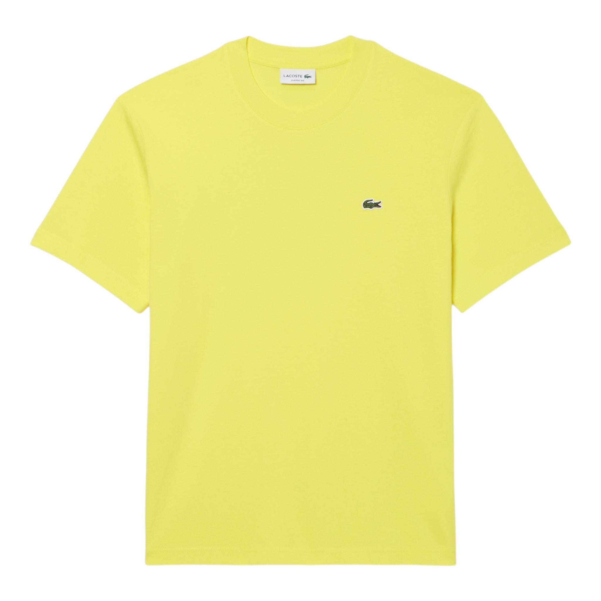 T-Shirt Classic Fit In Jersey Giallo TH731800Z6S Lacoste