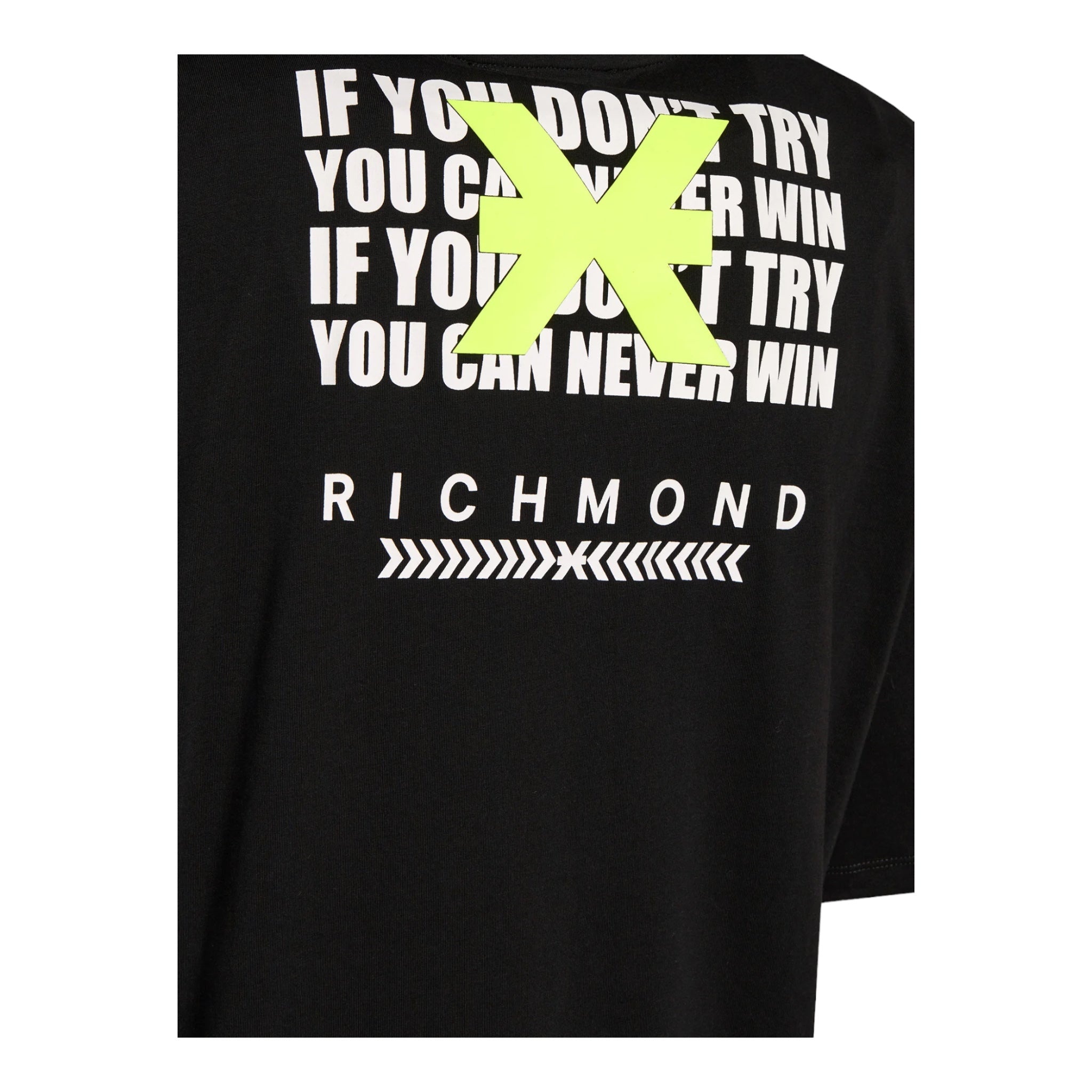 T-Shirt Over Hugly Nera UMP24059TS John Richmond