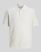Polo In Maglia JJgeorge Knit Cloud Dancer 12268281 Jack & Jones