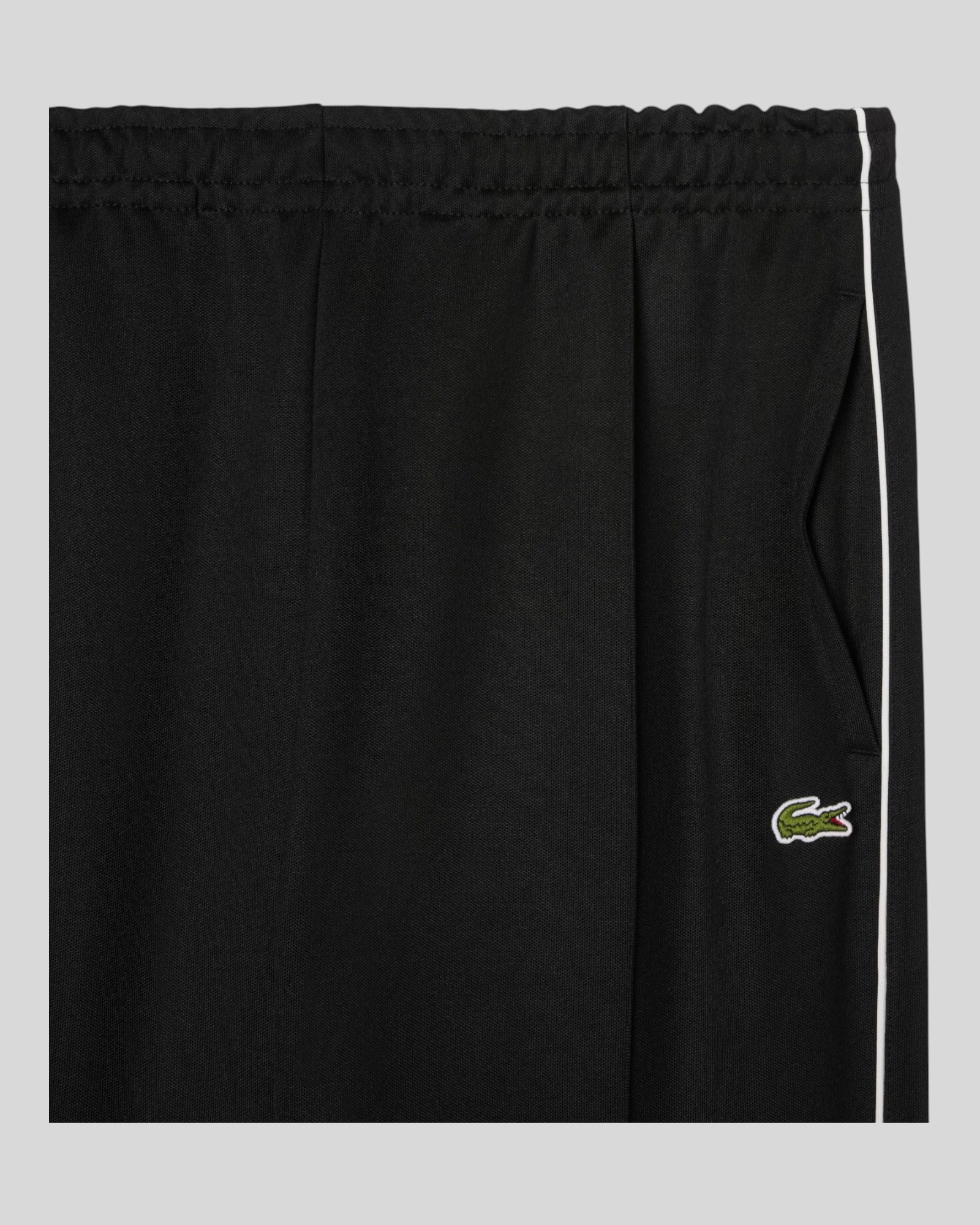 Pantalone Tuta In Piqué Pasir Nero XH1412-00-031 Lacoste
