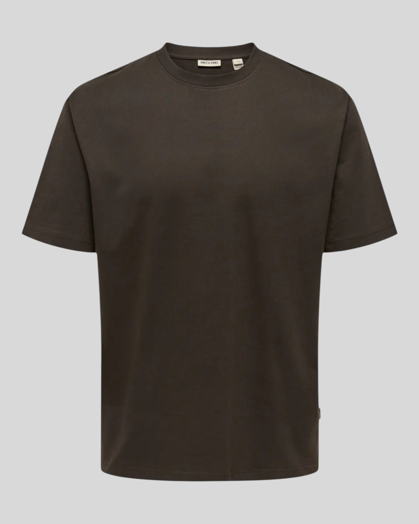 T-Shirt Basic Ons Fred Life Relaxed SS Tee Mulch 22022532