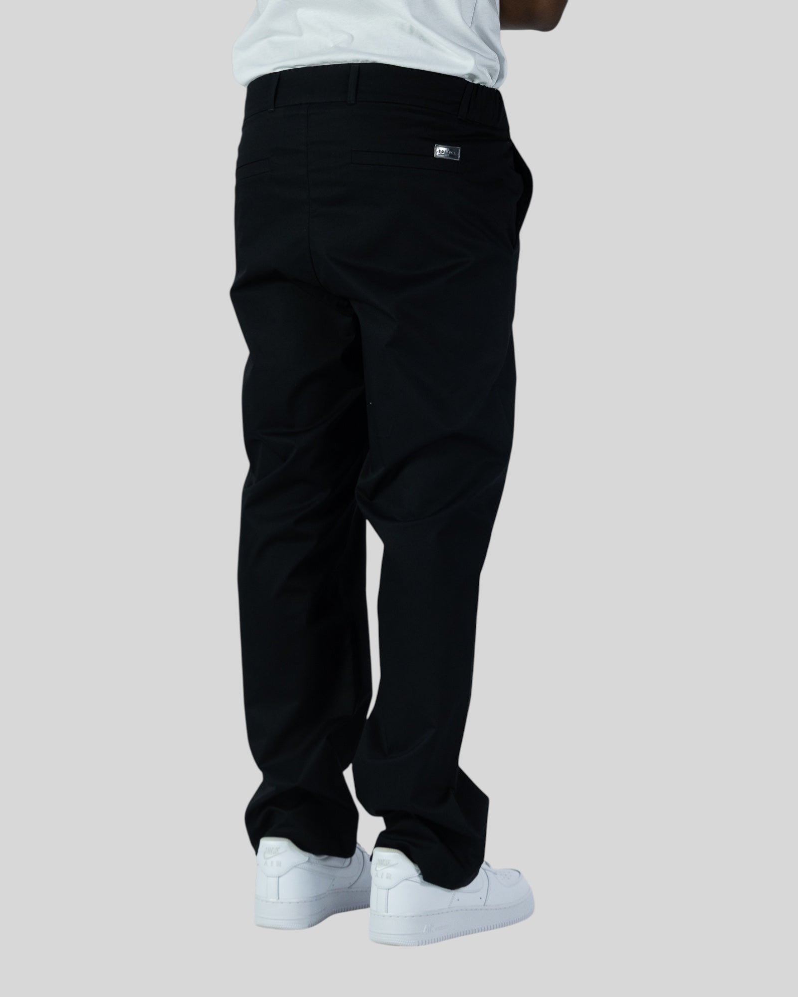Pantaloni Chino Baggy Nero Sol-68 Soldier