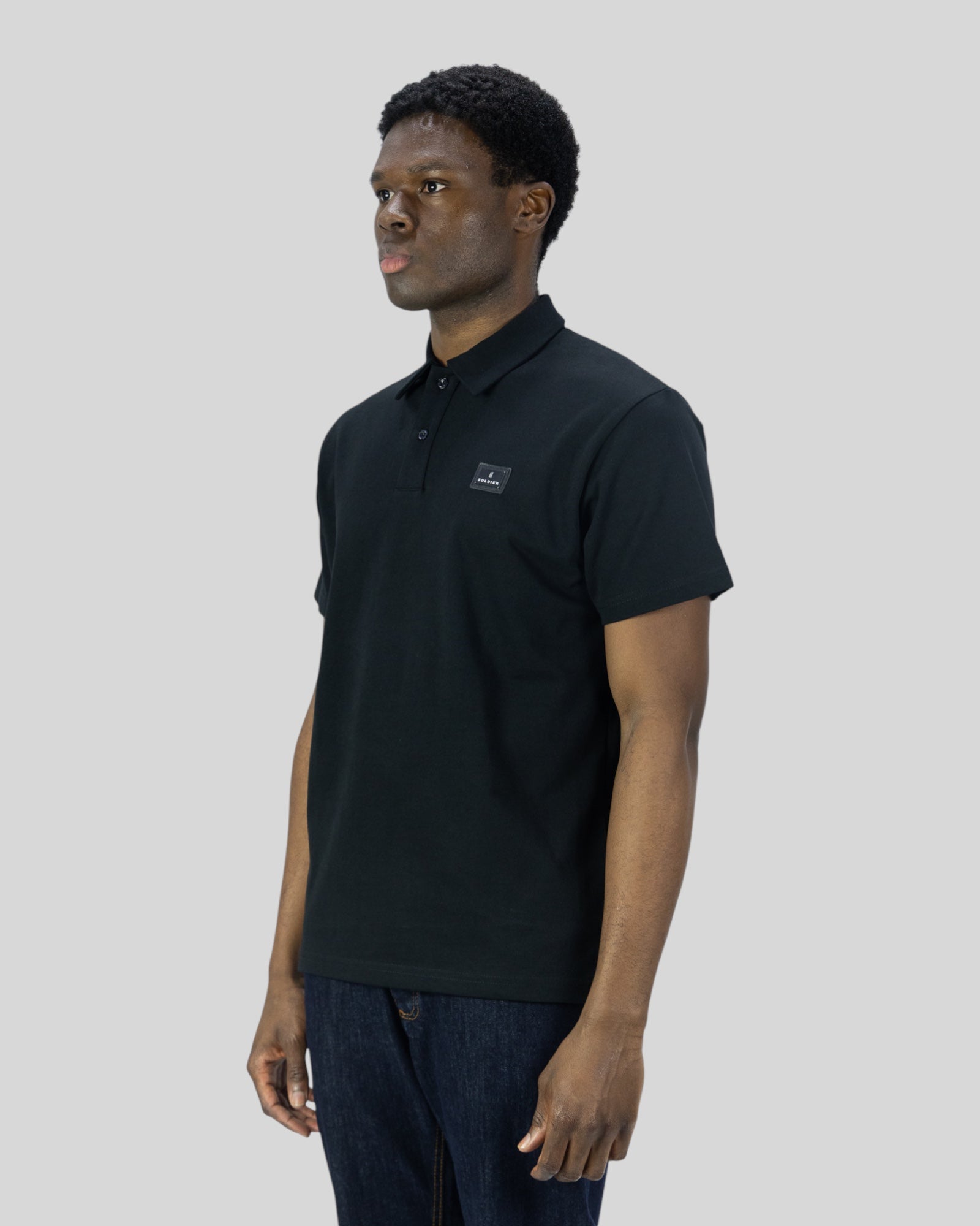 Polo Patch Sol-49 Nera Soldier