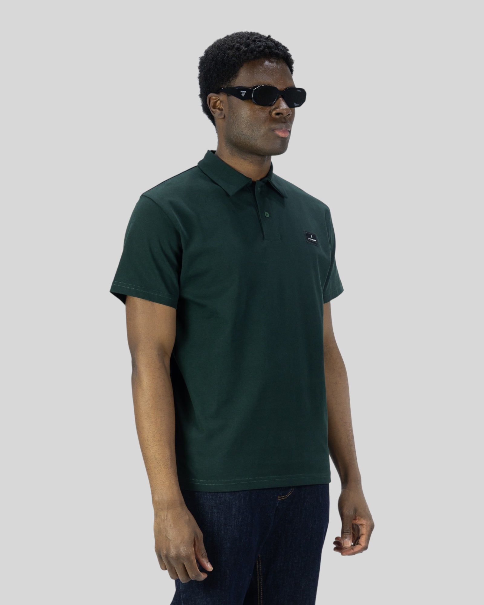 Polo Patch Sol-49 Verde Soldier