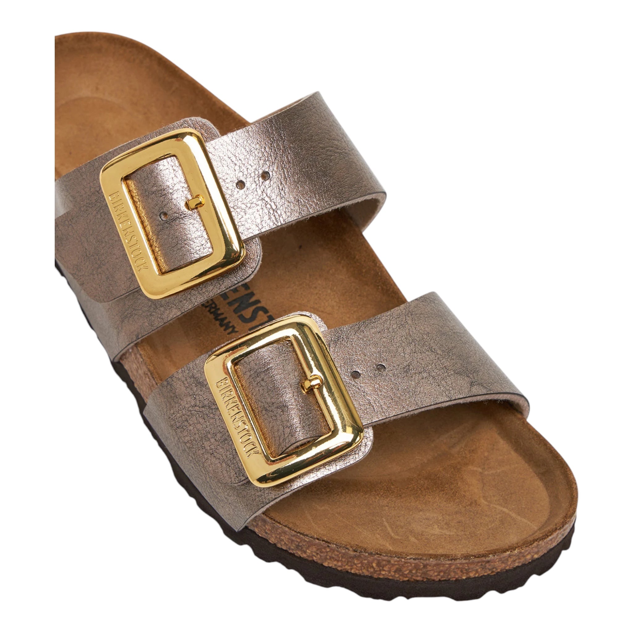 Sydney Donna Cushion Buckle Birko Flor Graceful Taupe 1029372 Birkenstock