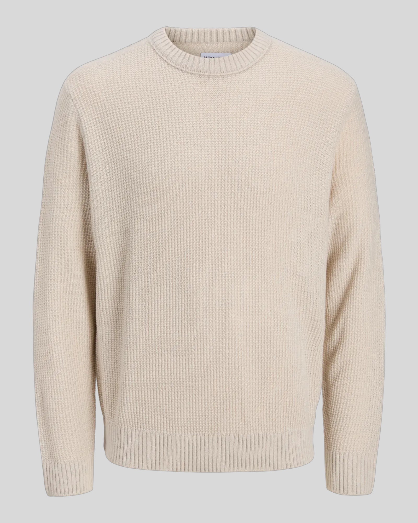 Maglione Girocollo Jjroy Knit Crew Neck Moonbeam 12279278 Jack & Jones