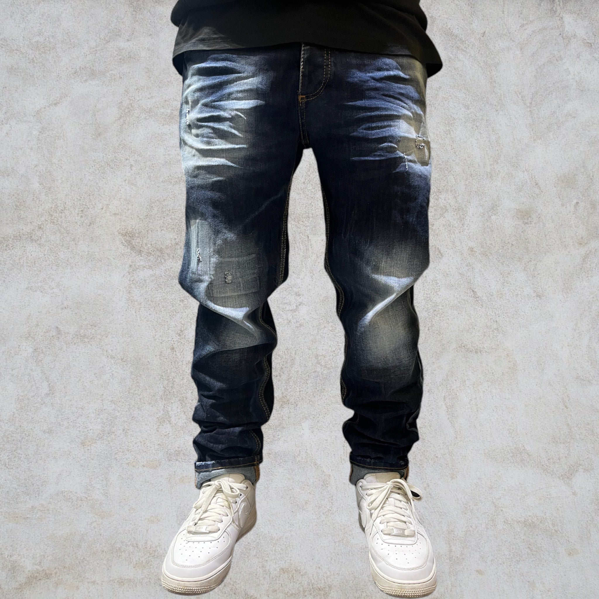 Jeans 5 Tasche Regular Fit New Woll 704B Soldier