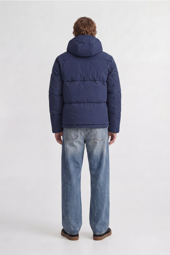 Giubbino Jack & Jones JJGalaxy Puffer Sky Captain Blu 12303930
