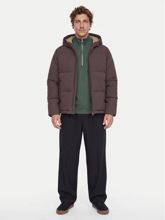 Giubbino Jack & Jones Galaxy Puffer Java Marrone 12303930