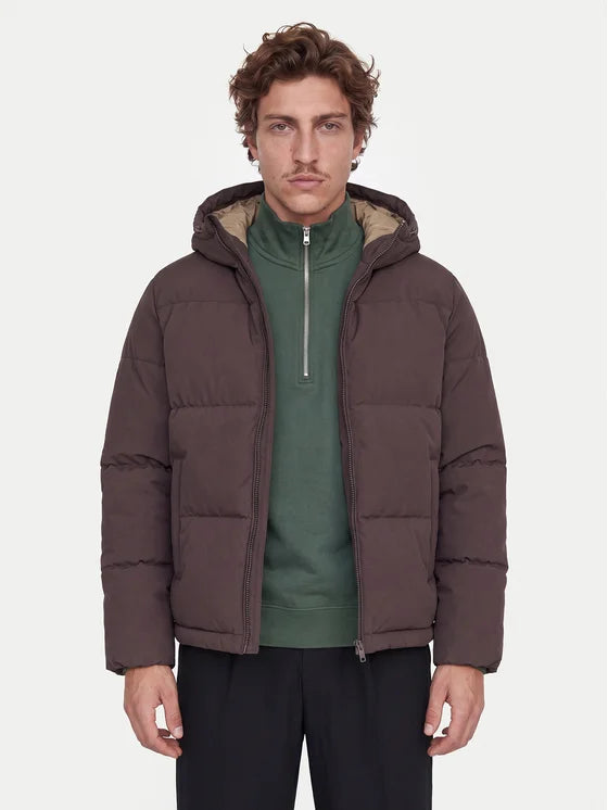 Giubbino Jack & Jones Galaxy Puffer Java Marrone 12303930